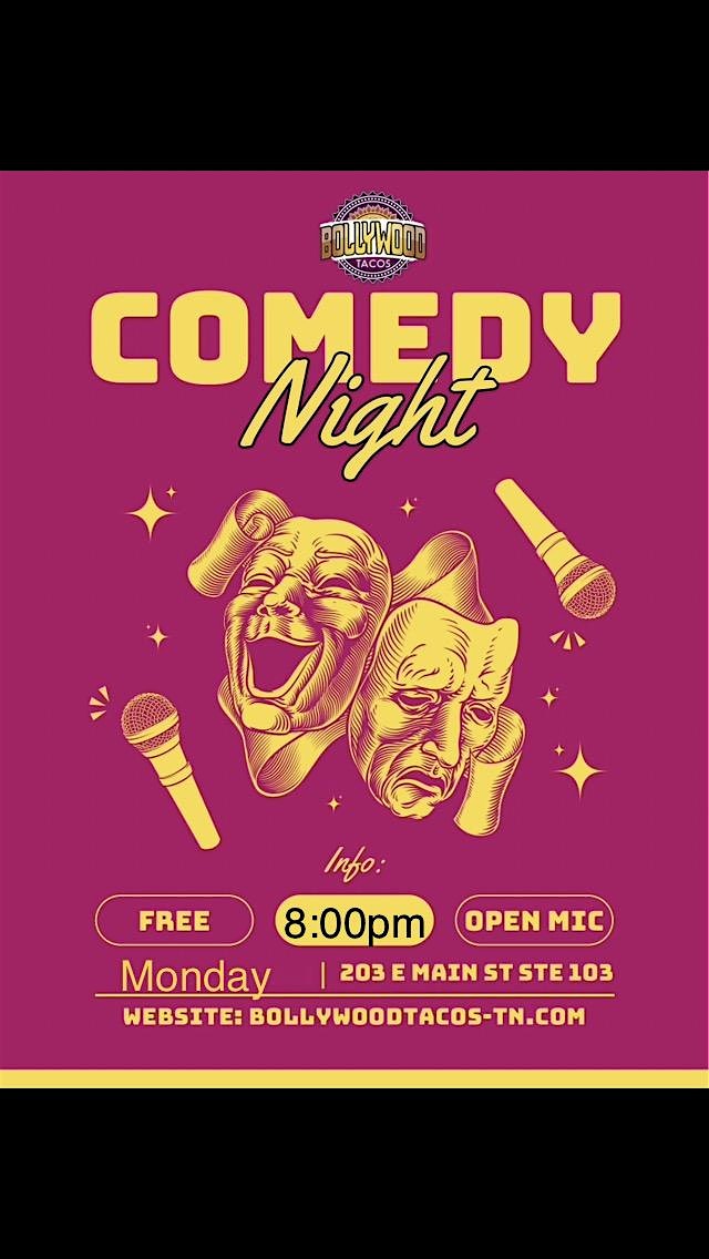 Comedy Night at Bollywood Tacos at Bollywood Tacos And Bar – Chattanooga, TN