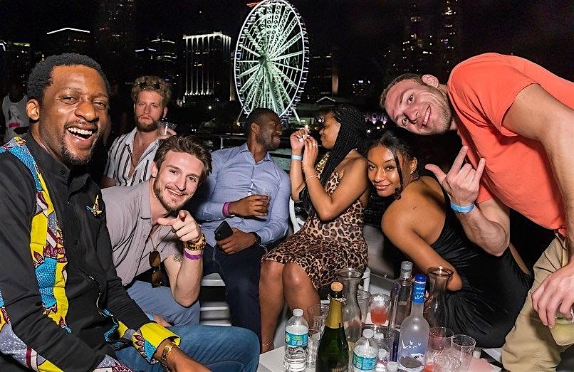 BOOZE CRUISE MIAMI – FREE DRINKS – MIAMI PARTY BOAT at BOAT PARTY – BOOZE CRUISE – PARTY BOAT – PARTY YACHT – Miami, FL