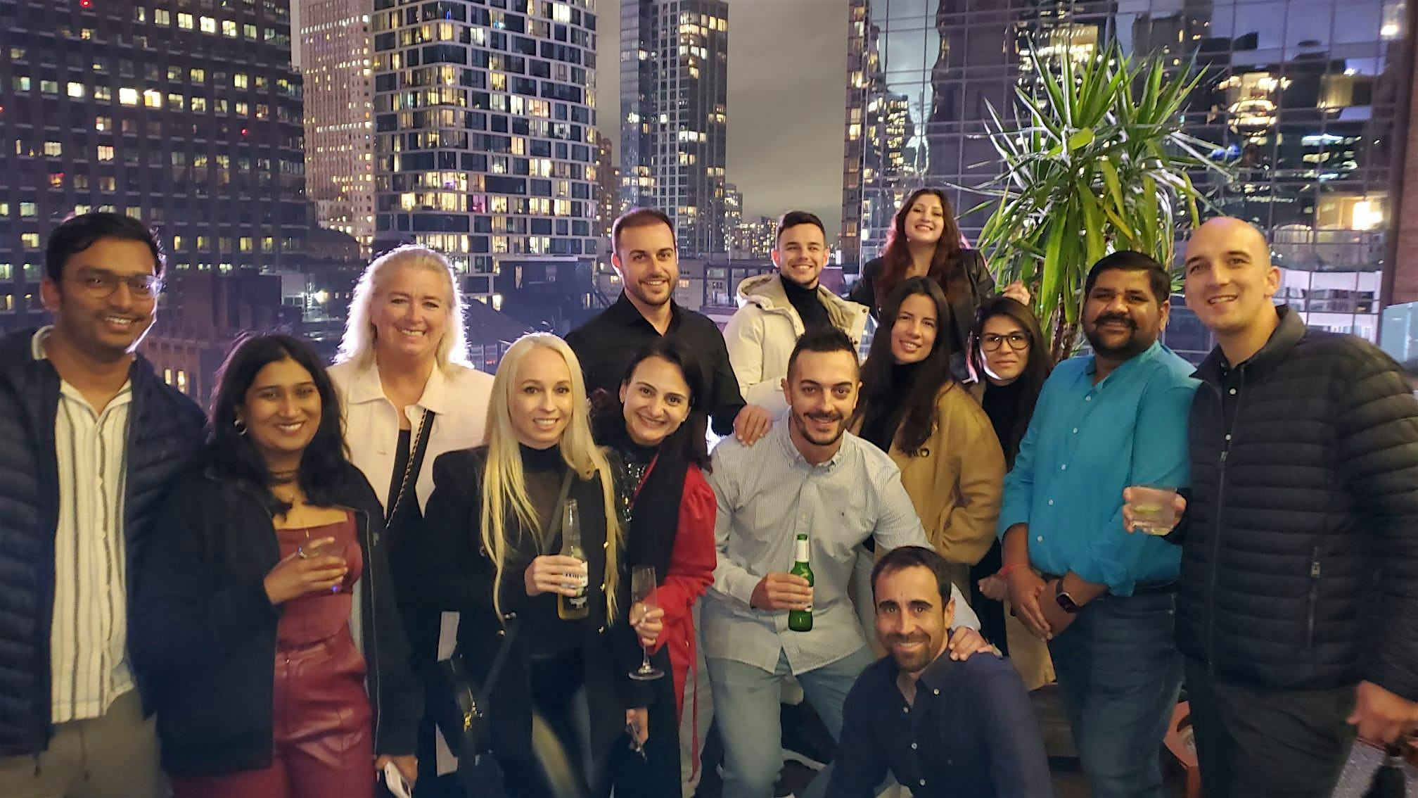 Midtown Unleashed- A Locals Rooftop & Bar Night Out at 8th Avenue Side of One Worldwide Plaza – New York, NY