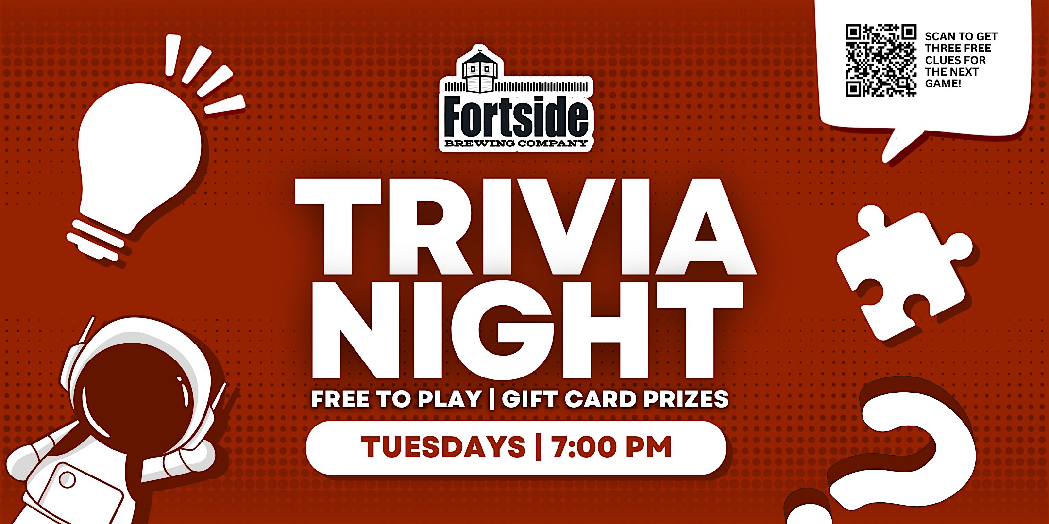 Trivia Night at Fortside Brewing Company at Fortside Brewing Company – Vancouver, WA