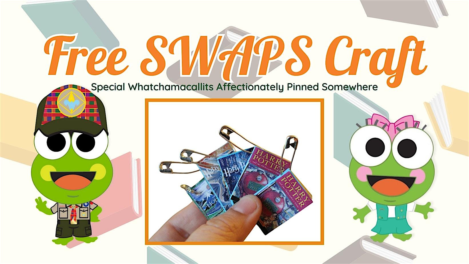 Free SWAPS craft at sweetFrog Laurel at sweetFrog Laurel – Maryland City, MD