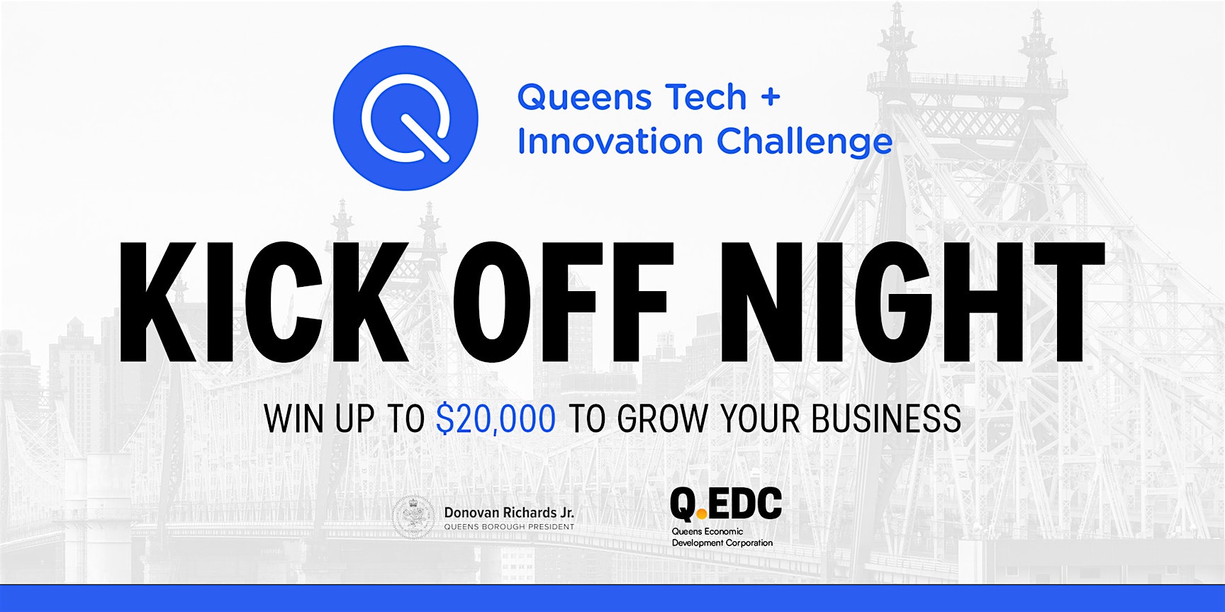 2026 Queens Tech + Innovation Challenge Kick Off Night at Cobblestones Pub and Biergarten – Queens, NY
