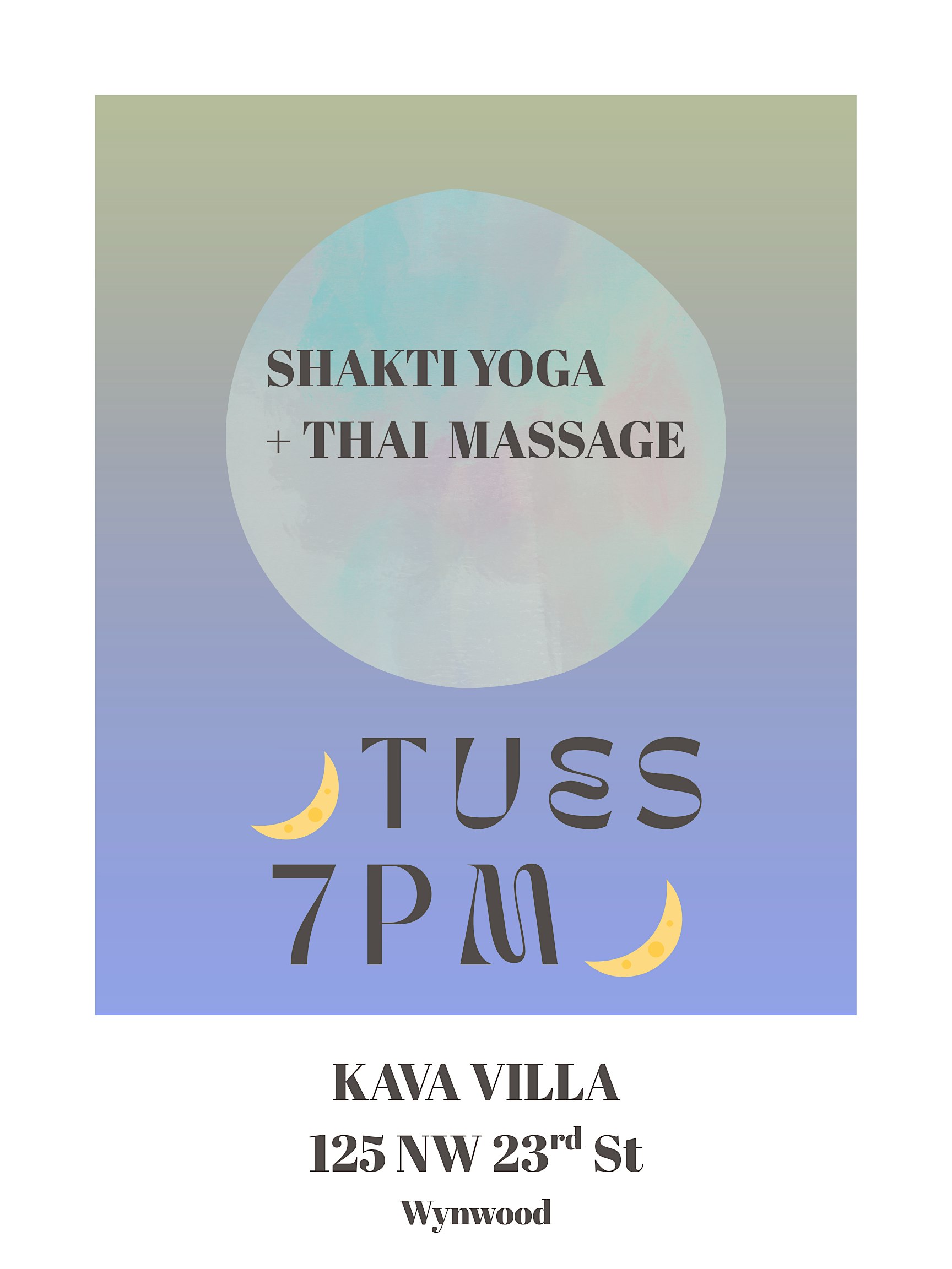 Shakti Night at Kava Villa at Kava Villa – Miami, FL