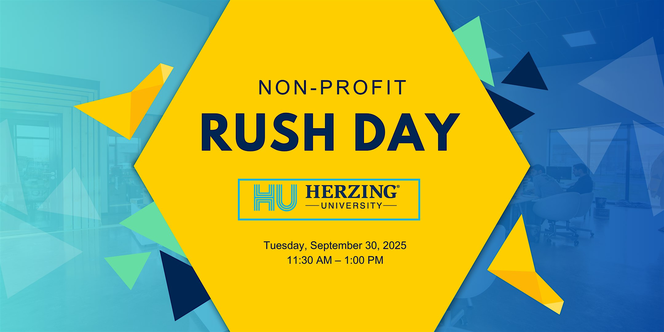 Non-Profit Rush Day at Herzing University Kenosha – Kenosha, WI