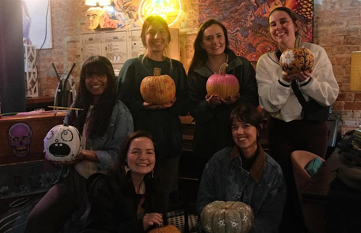 October Eve Pumpkin Painting at Bar Margaret – Greenville, SC