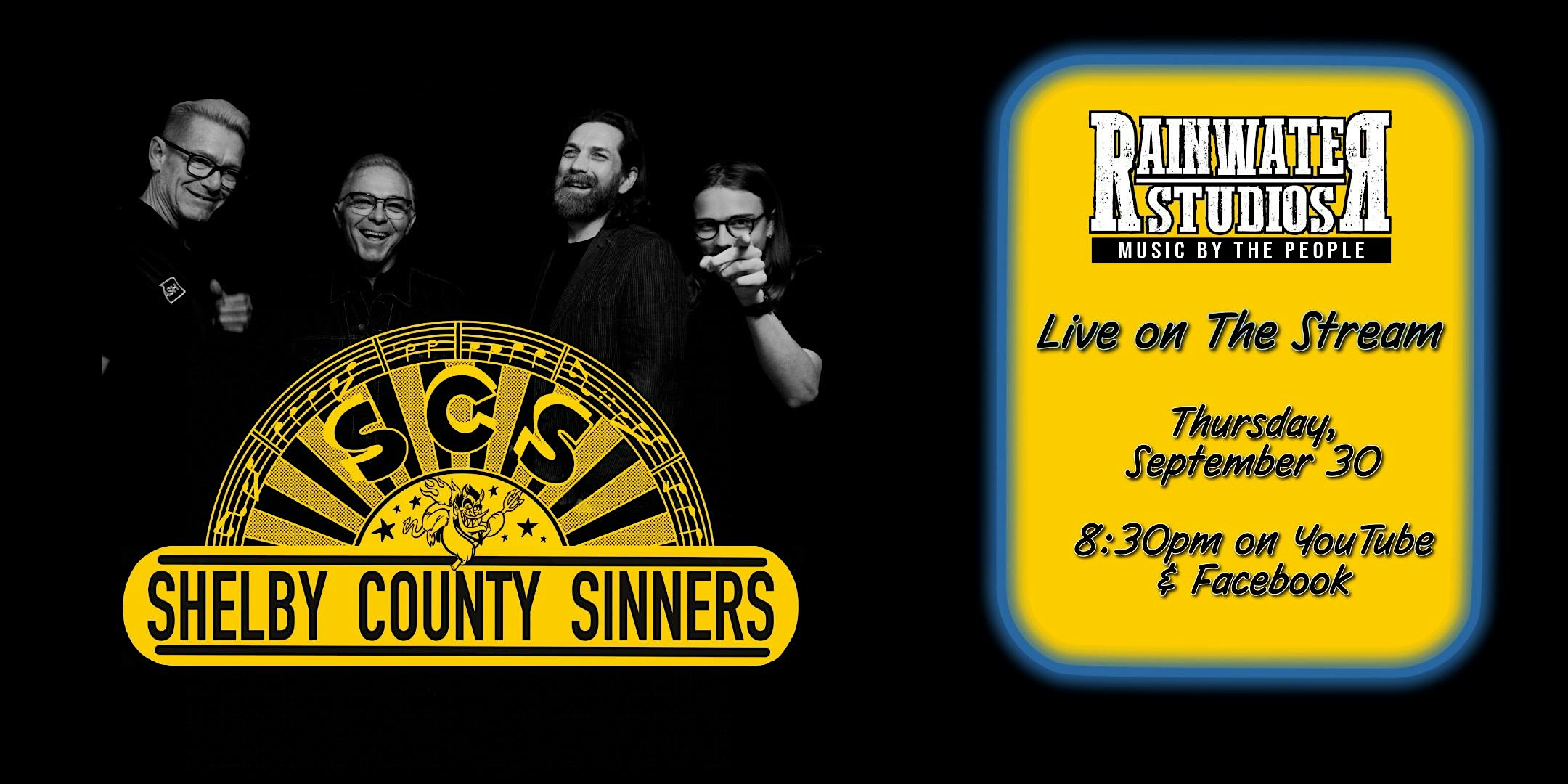 Shelby County Sinners Live on The Stream at 3215 Sprunica Rd – Nineveh, IN
