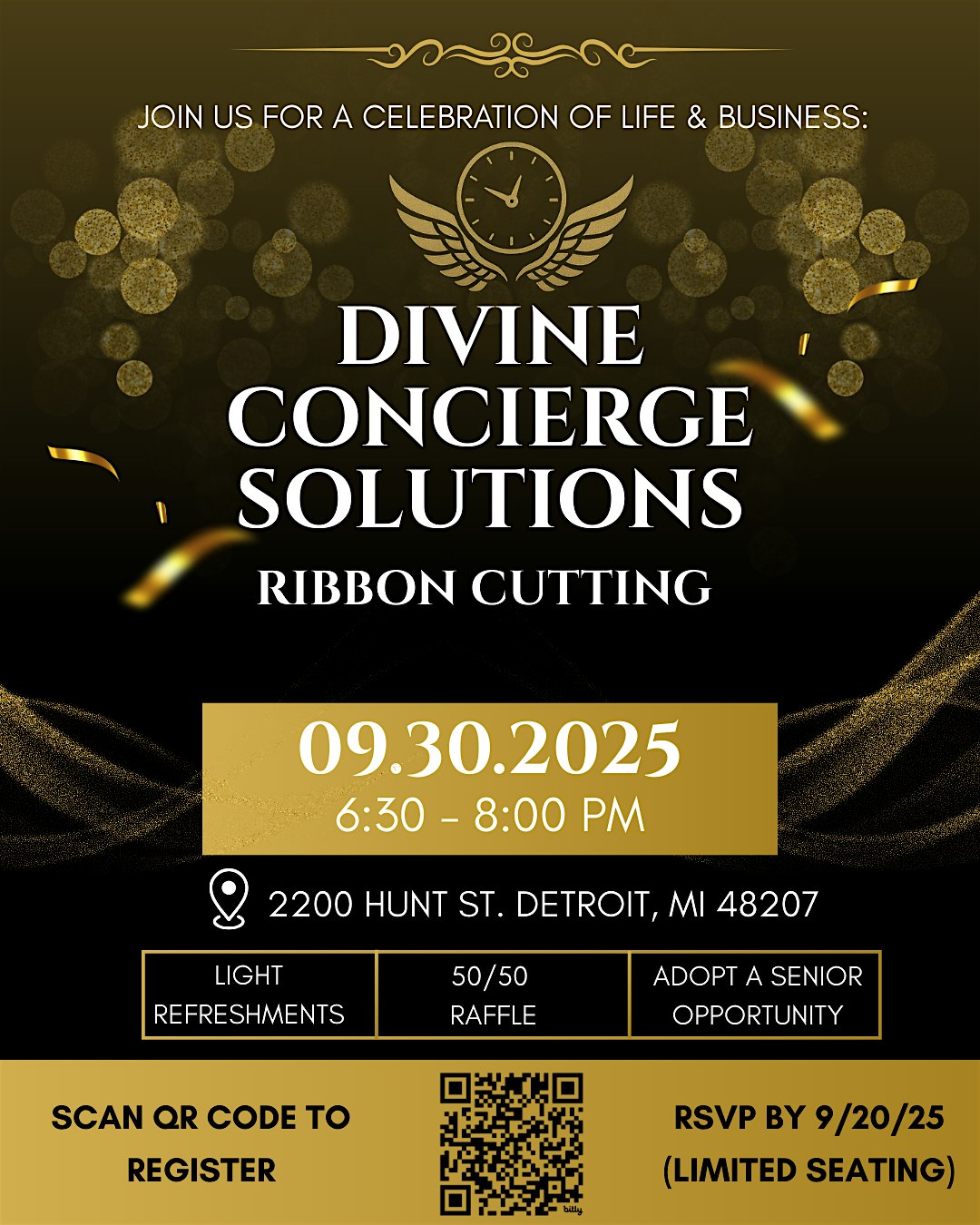 Cake, Care & Community: Divine Concierge Solutions Soft Launch at 2200 Hunt St – Detroit, MI
