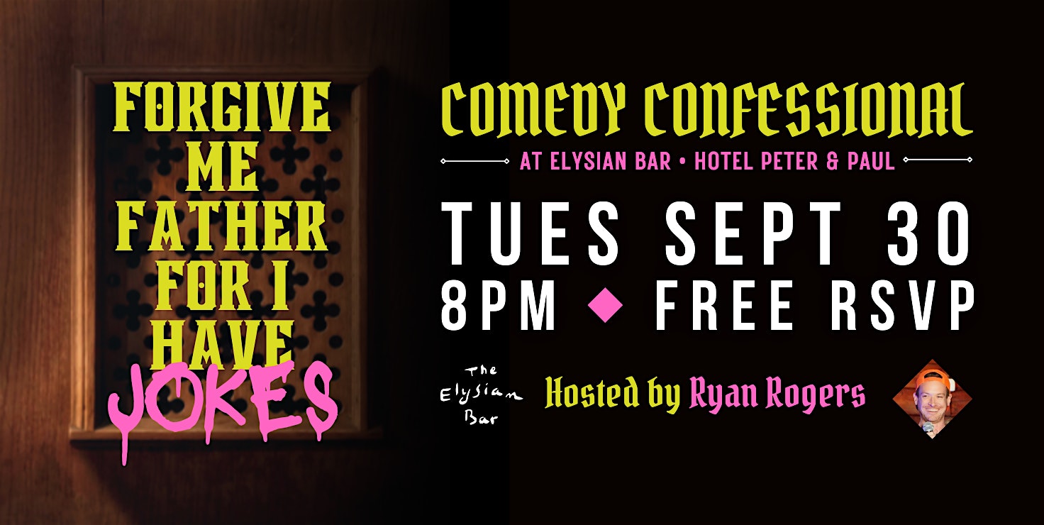 Comedy Confessional @ Elysian Bar! (NOLAxNOLA 2025) at The Elysian Bar – New Orleans, LA