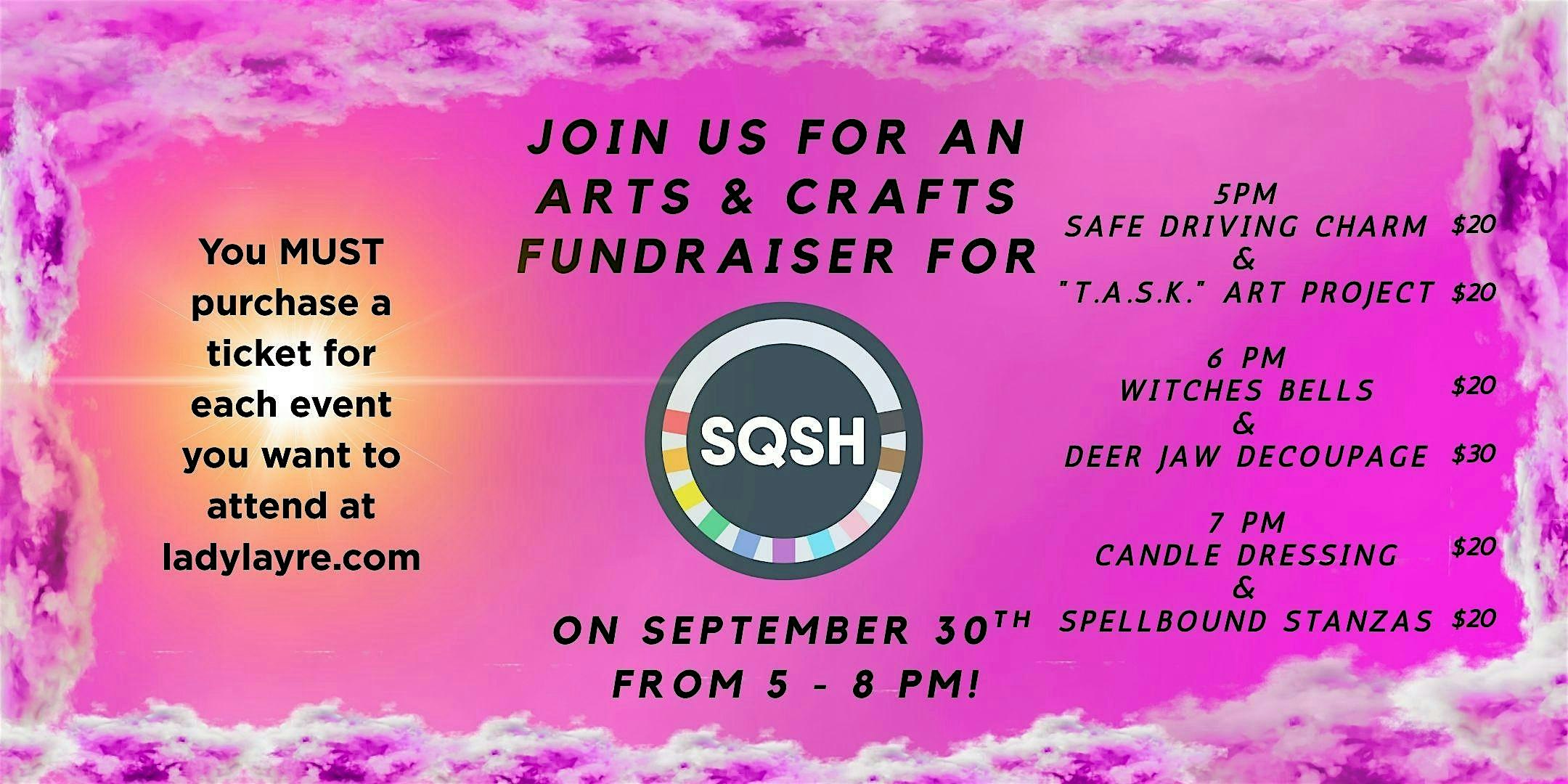 SQSH Fundraiser!! at The Lady Layre – St. Louis, MO