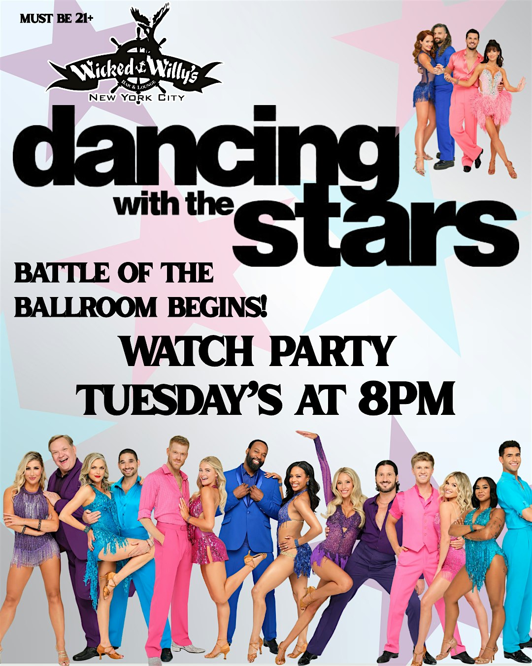 Dancing With The Stars Watch Party at Wicked Willy’s – New York, NY