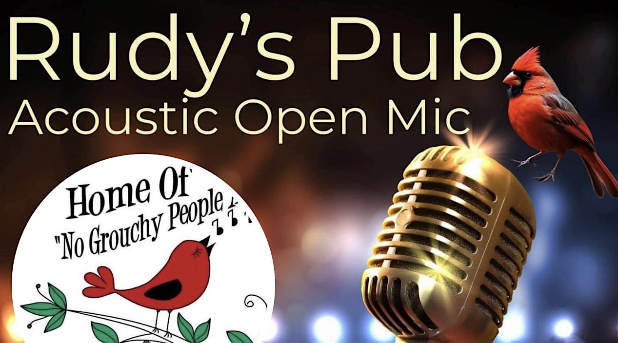 Rudy’s Acoustic Open Mic Wednesdays! at Rudy’s Pub in Lake Worth – Lake Worth Beach, FL