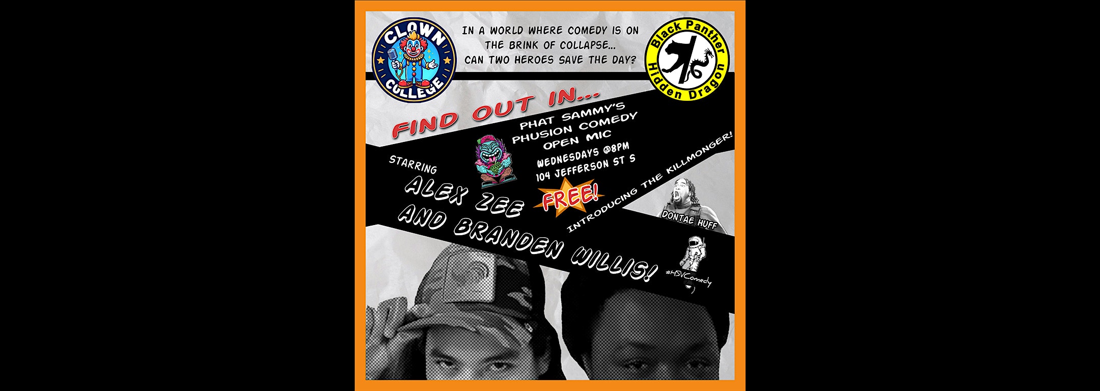 Phat Sammy’s Phusion Comedy Open Mic at Phat Sammy’s – Huntsville, AL