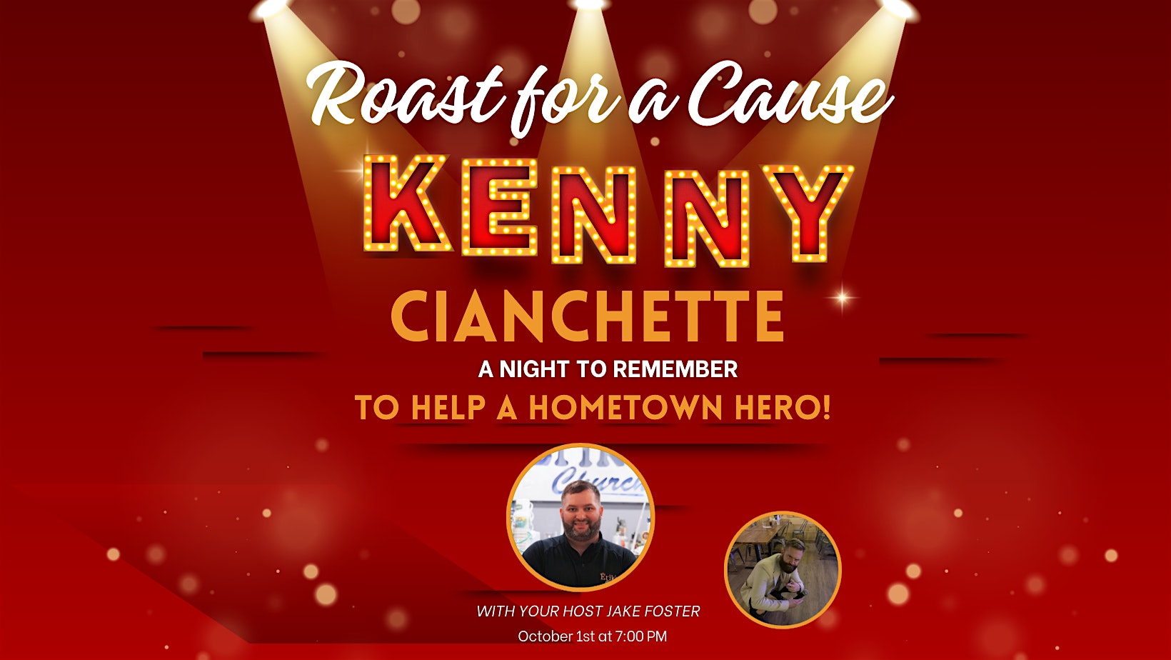 Roast For A Cause – Kenny Cianchette at Eriks Church – Windham, ME