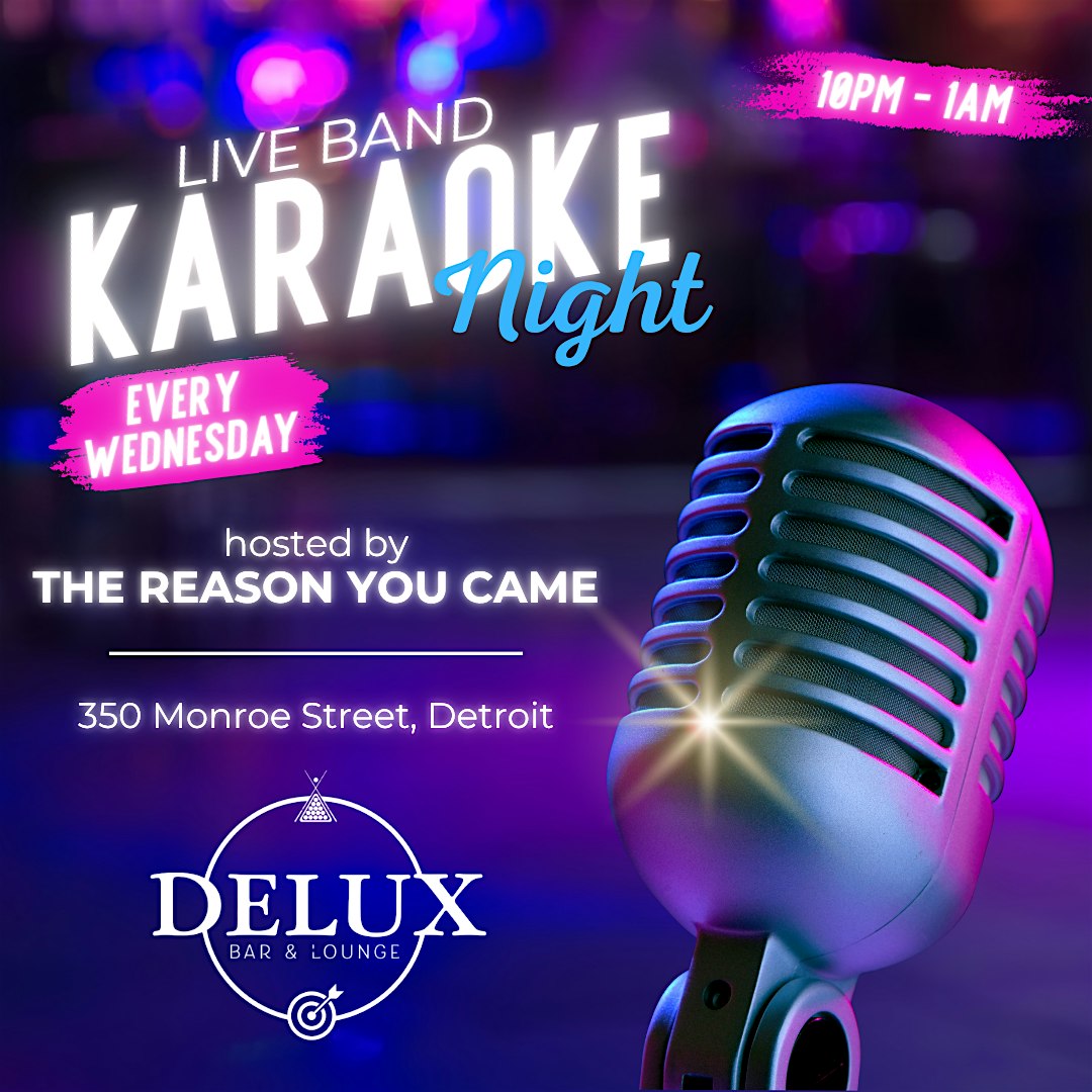 Live Band Karaoke at Delux Bar & Lounge – Detroit, MI