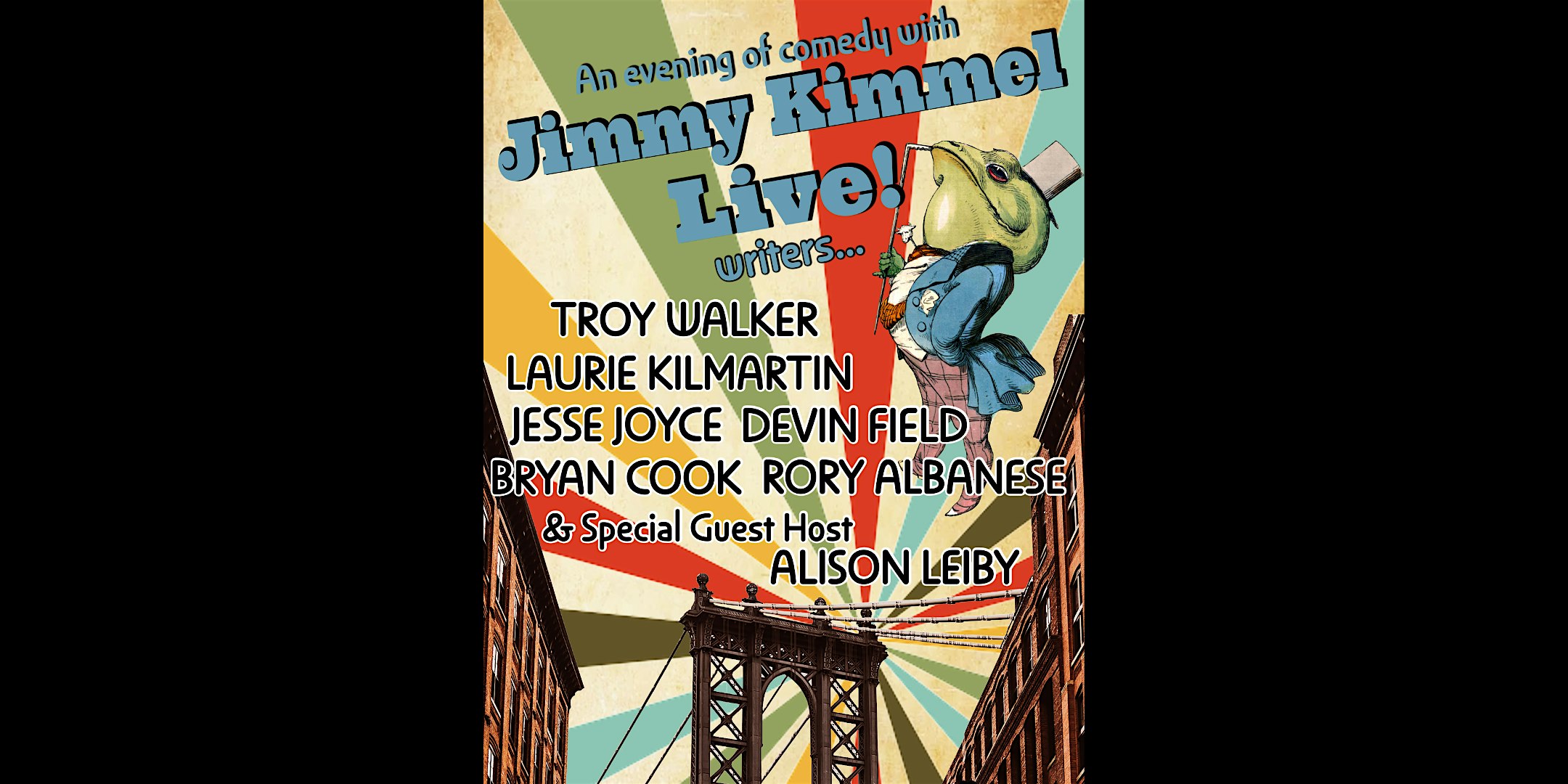 Writers of Jimmy Kimmel Live! at Union Hall – Brooklyn, NY