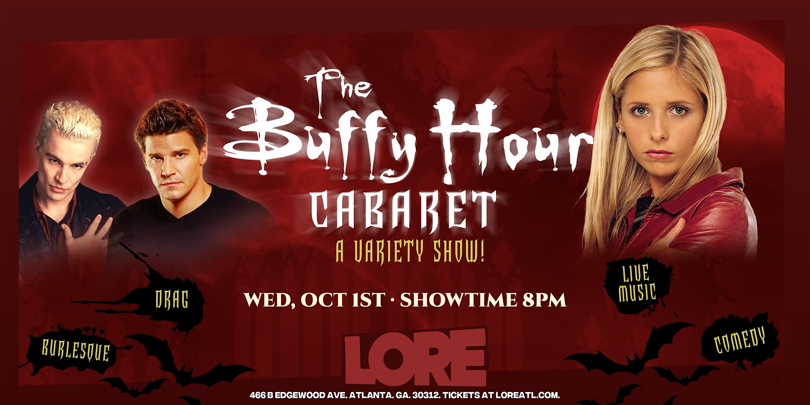 The Buffy Hour Cabaret: Once More with Gooning at Lore – Atlanta, GA