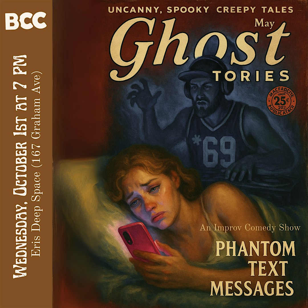 Ghost Stories at Brooklyn Comedy Collective – Brooklyn, NY