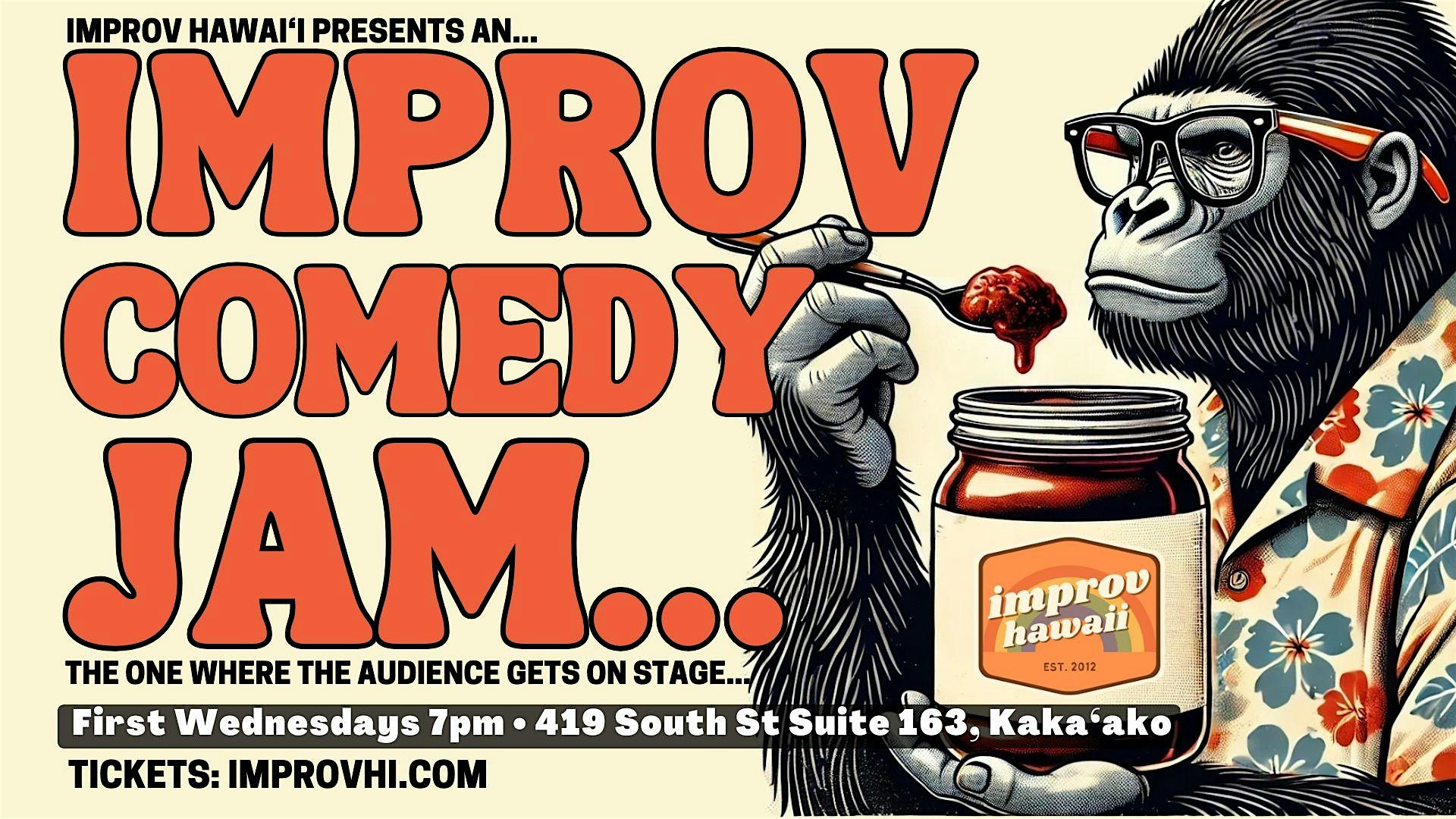 Open Improv Jam at Tiny Stage Hawaii – Honolulu, HI