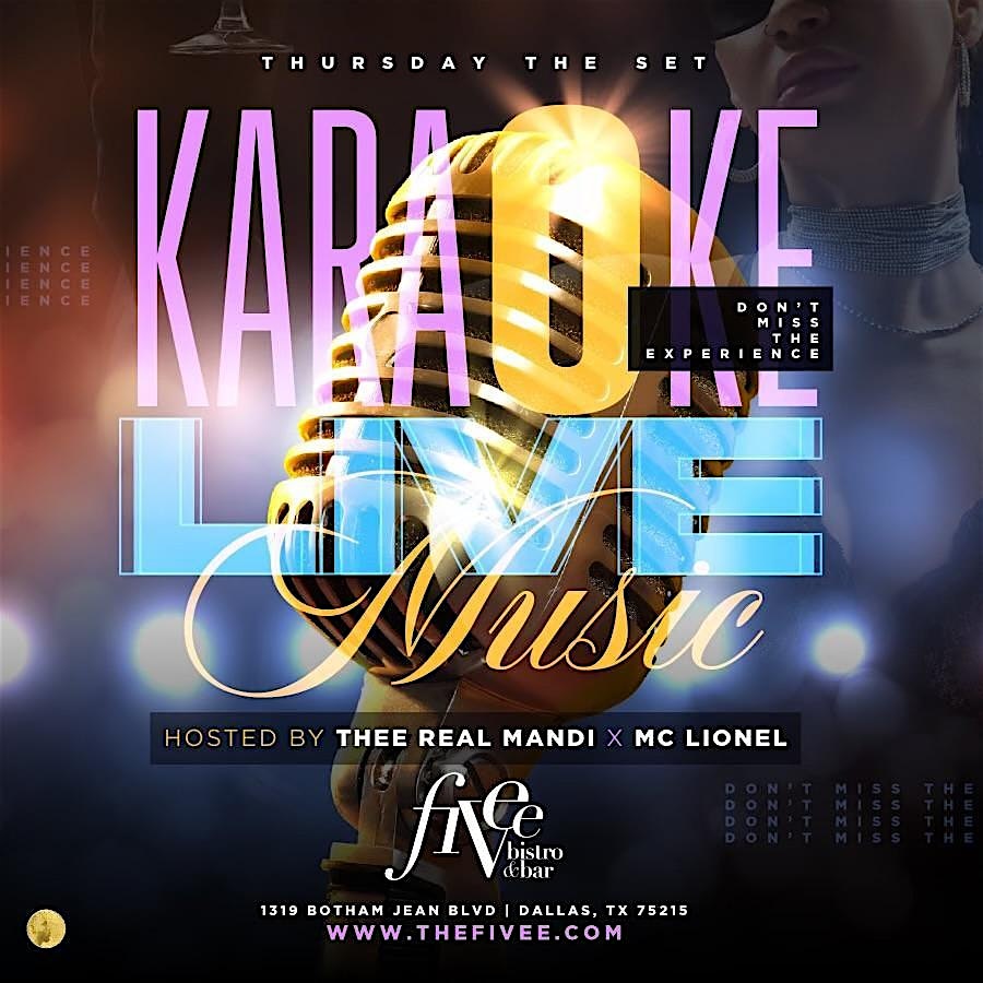 THE SET at The FIVEE Bistro & Bar – Dallas, TX