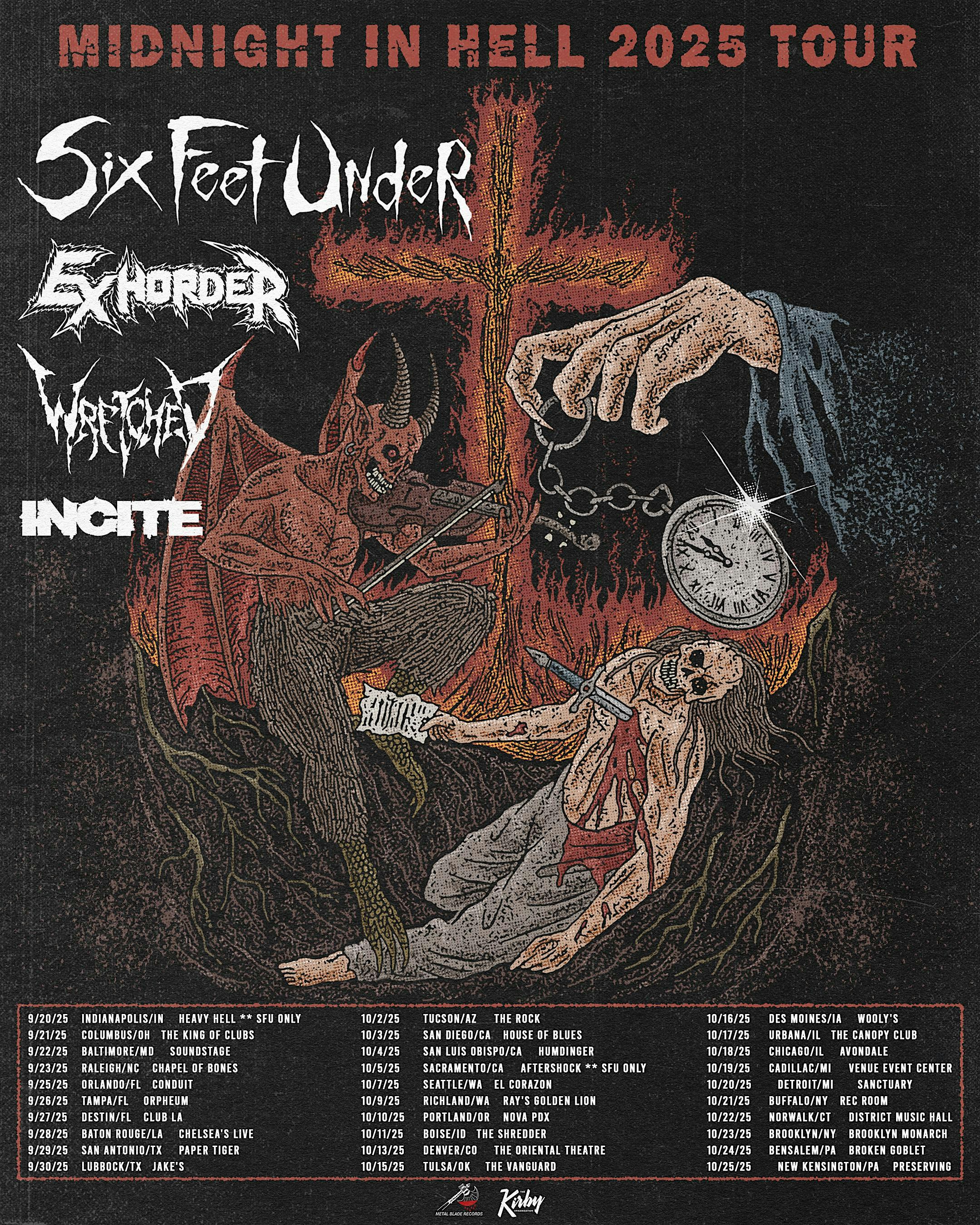 Six Feet Under at The Rock – Tucson, AZ