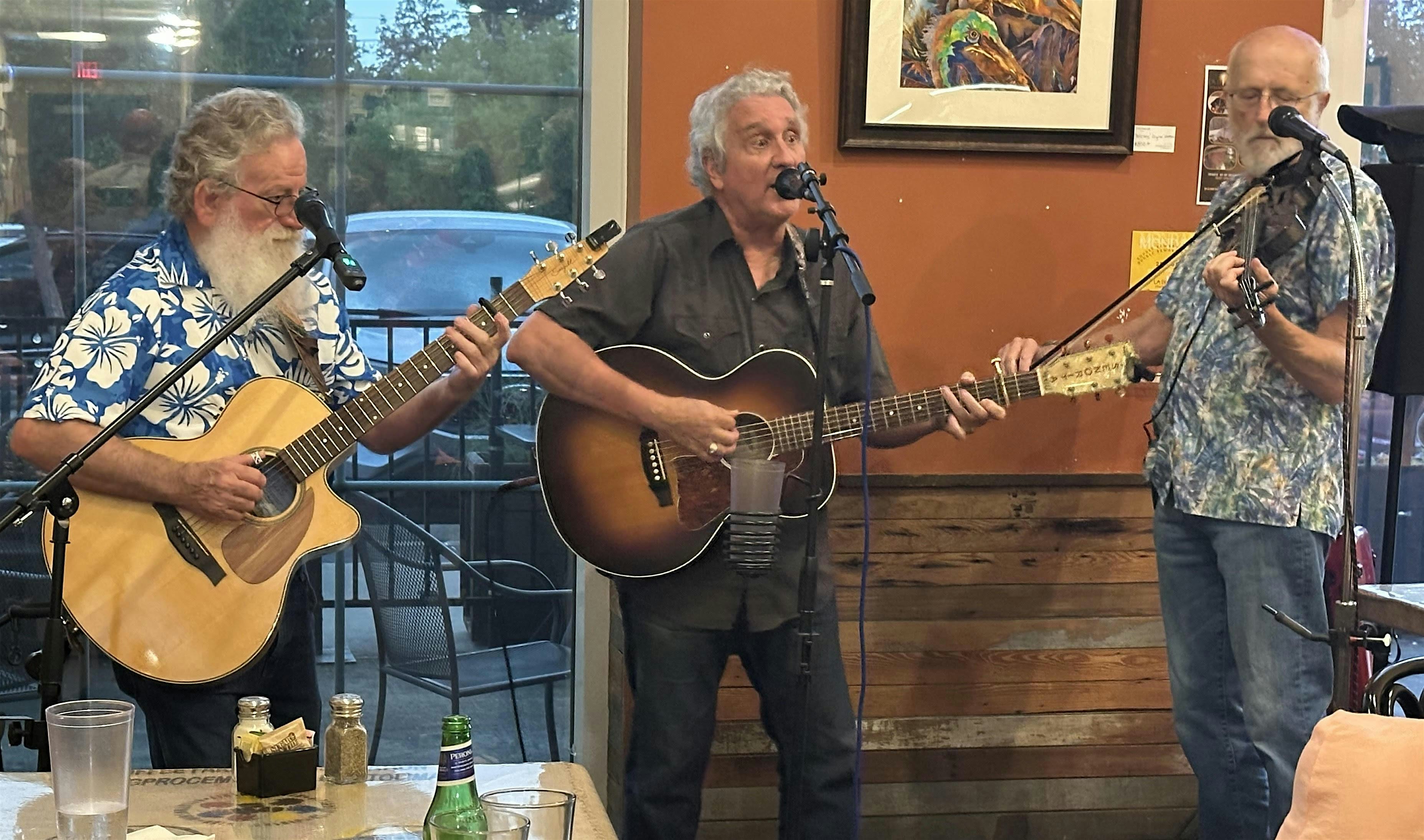 Patrick Cooper, Bill Romano, Doc Chaney: LIVE Music Thurs Oct 2nd 6p-8p at La Divina Italian Cafe – Baton Rouge, LA