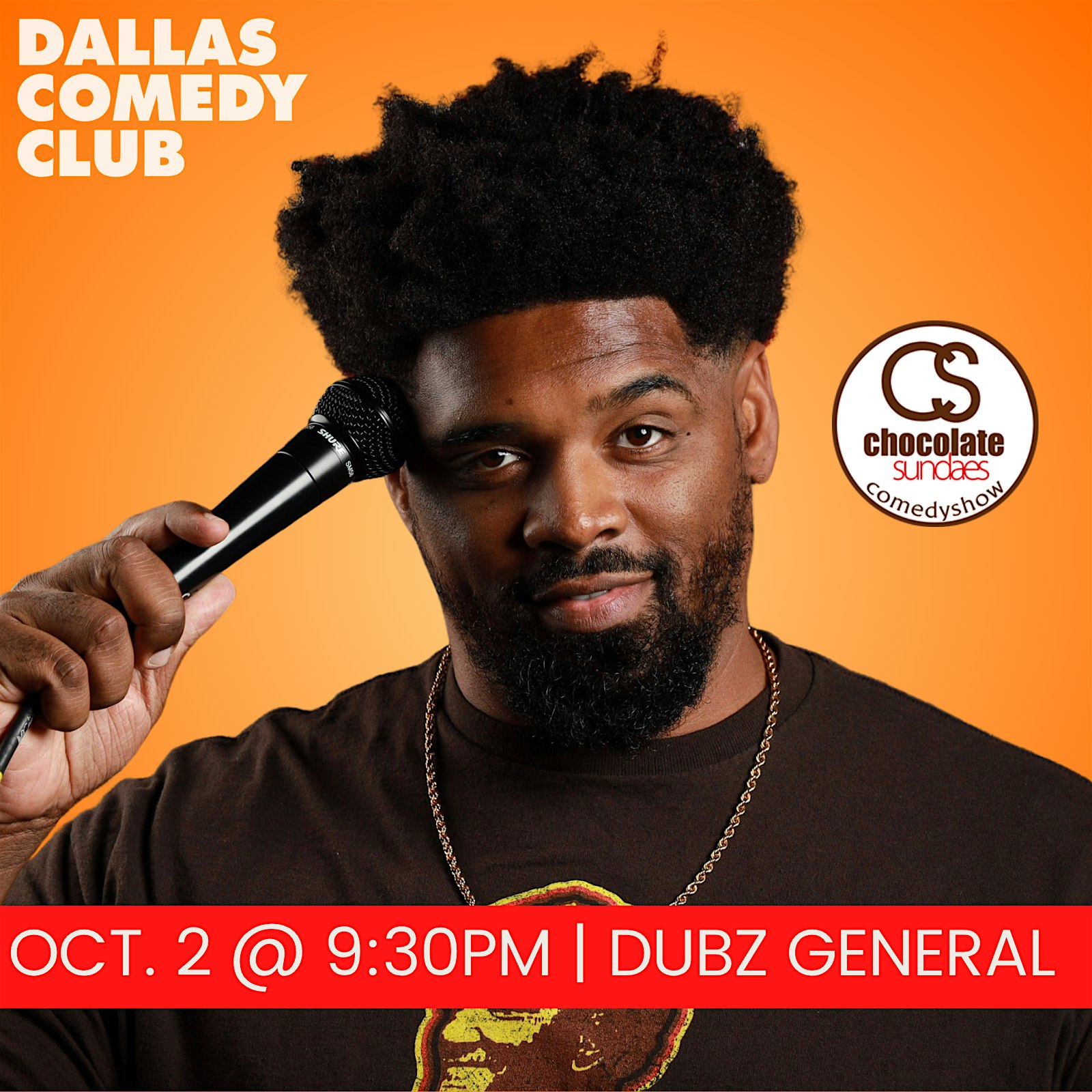 Dallas Comedy Club Presents: DUBZ GENERAL at Dallas Comedy Club – Dallas, TX