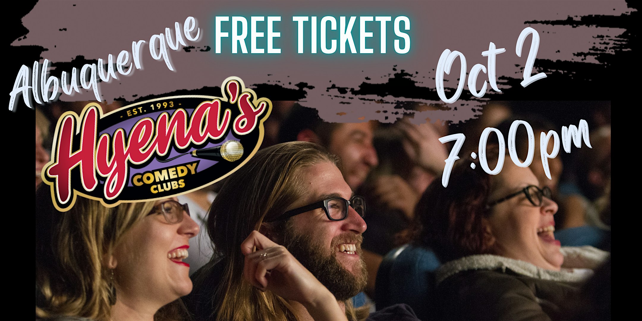 FREE TICKETS | Hyenas Club Albuquerque 10/2 7:00pm | STAND UP COMEDY SHOW at Hyena’s Comedy Nightclub – Albuquerque, NM