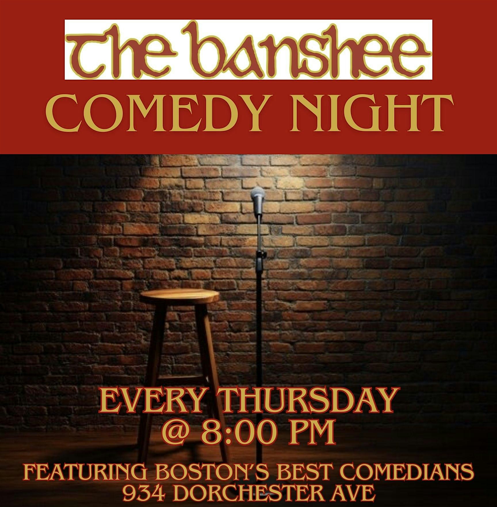 COMEDY @ The Banshee! at The Banshee – Boston, MA