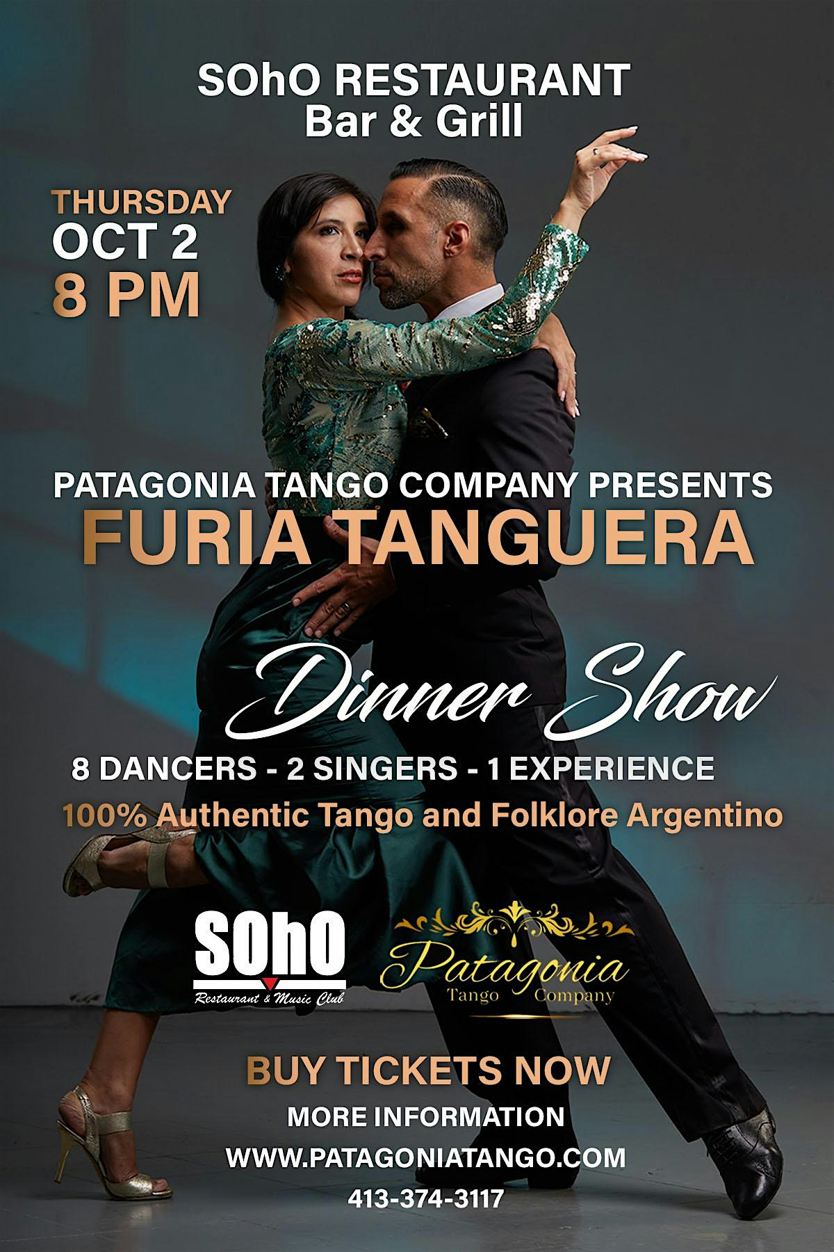 Tango Dinner Show at SOho Santa Barbara at SOhO Restaurant & Music Club – Santa Barbara, CA