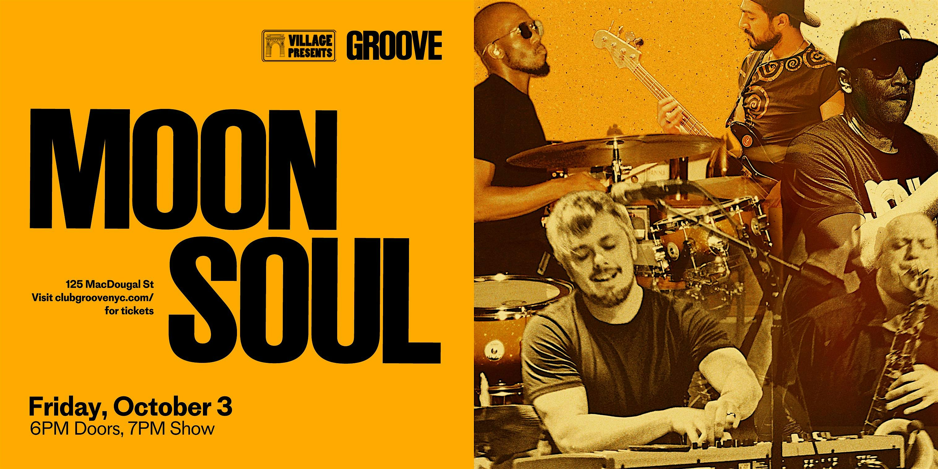 Moon Soul at Groove – New York, NY