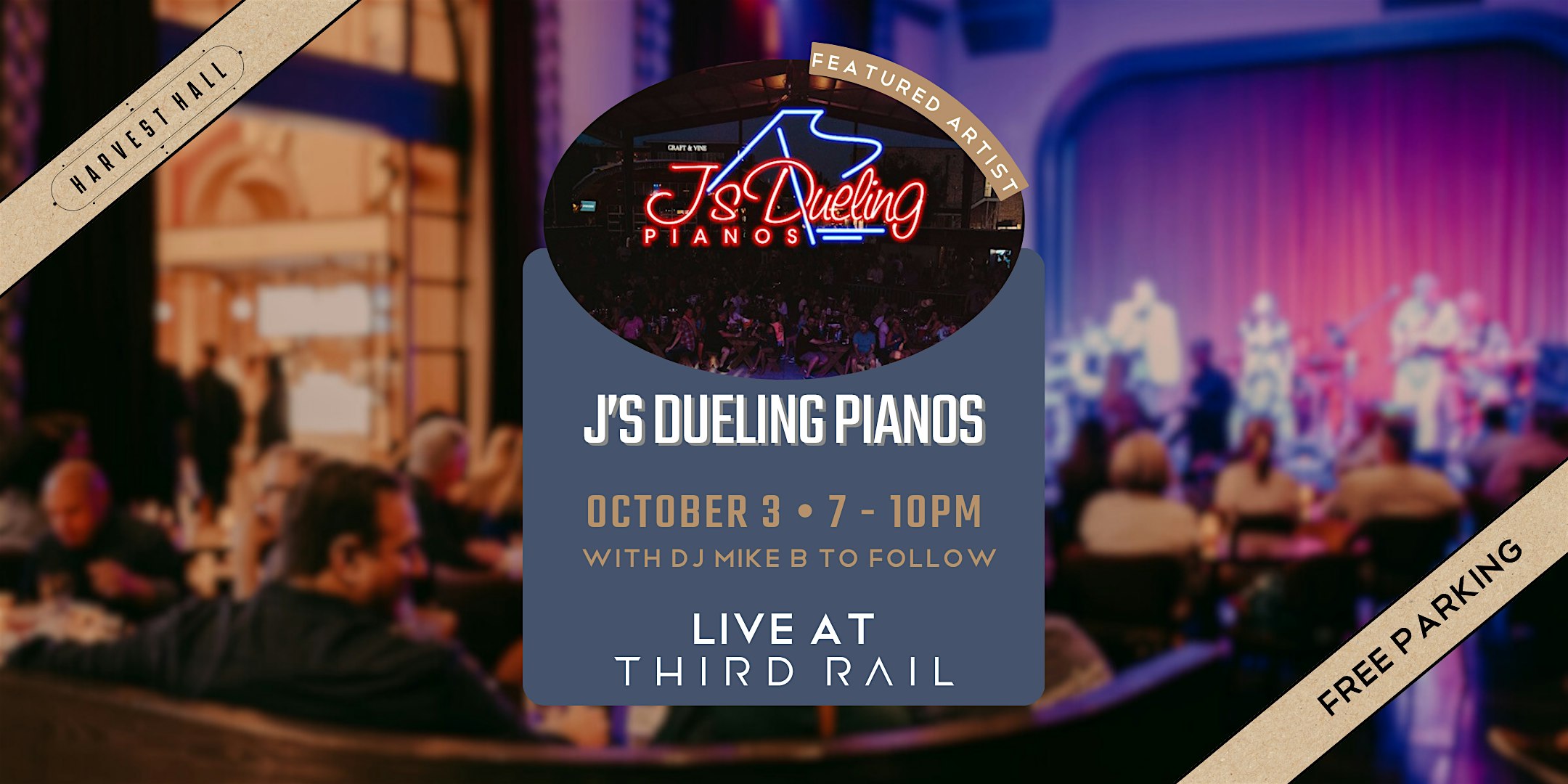 J’s Dueling Pianos LIVE at Third Rail! at Third Rail – Grapevine, TX