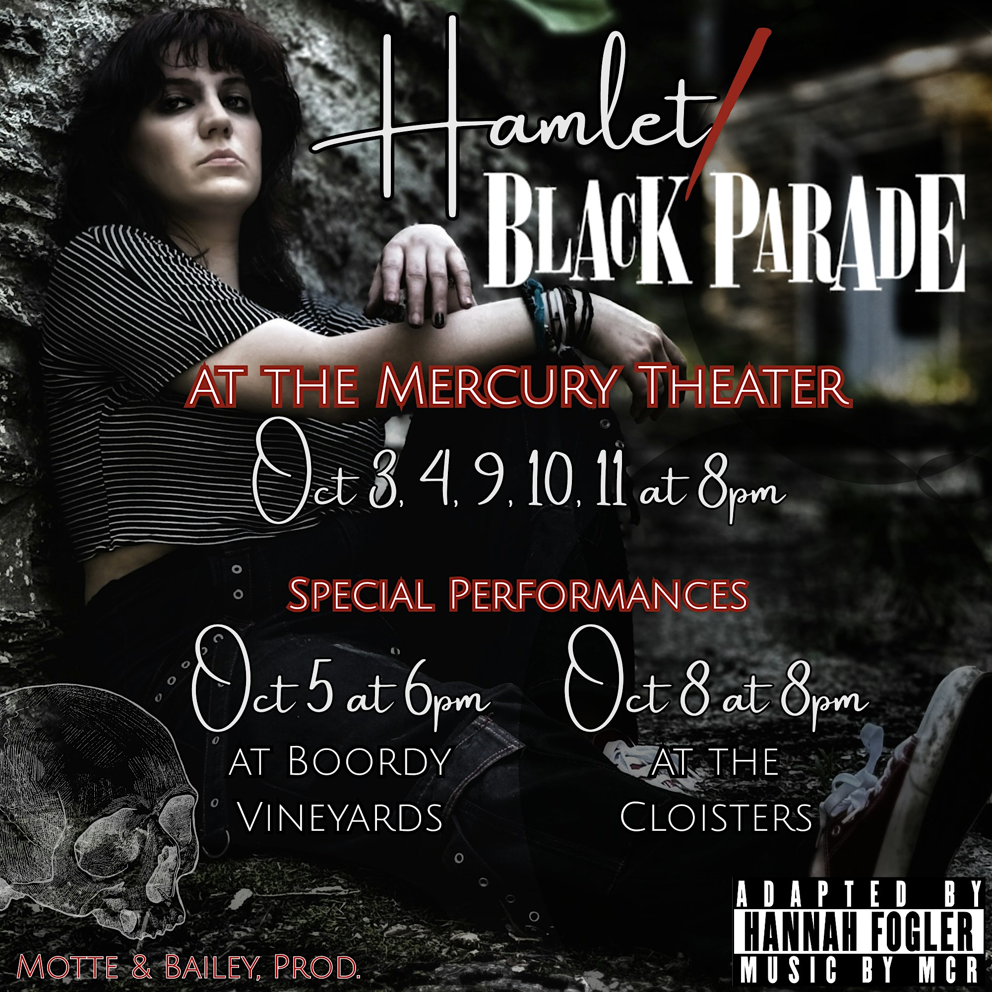 Hamlet / Black Parade at The Mercury Theater at Mercury Theater – Baltimore, MD
