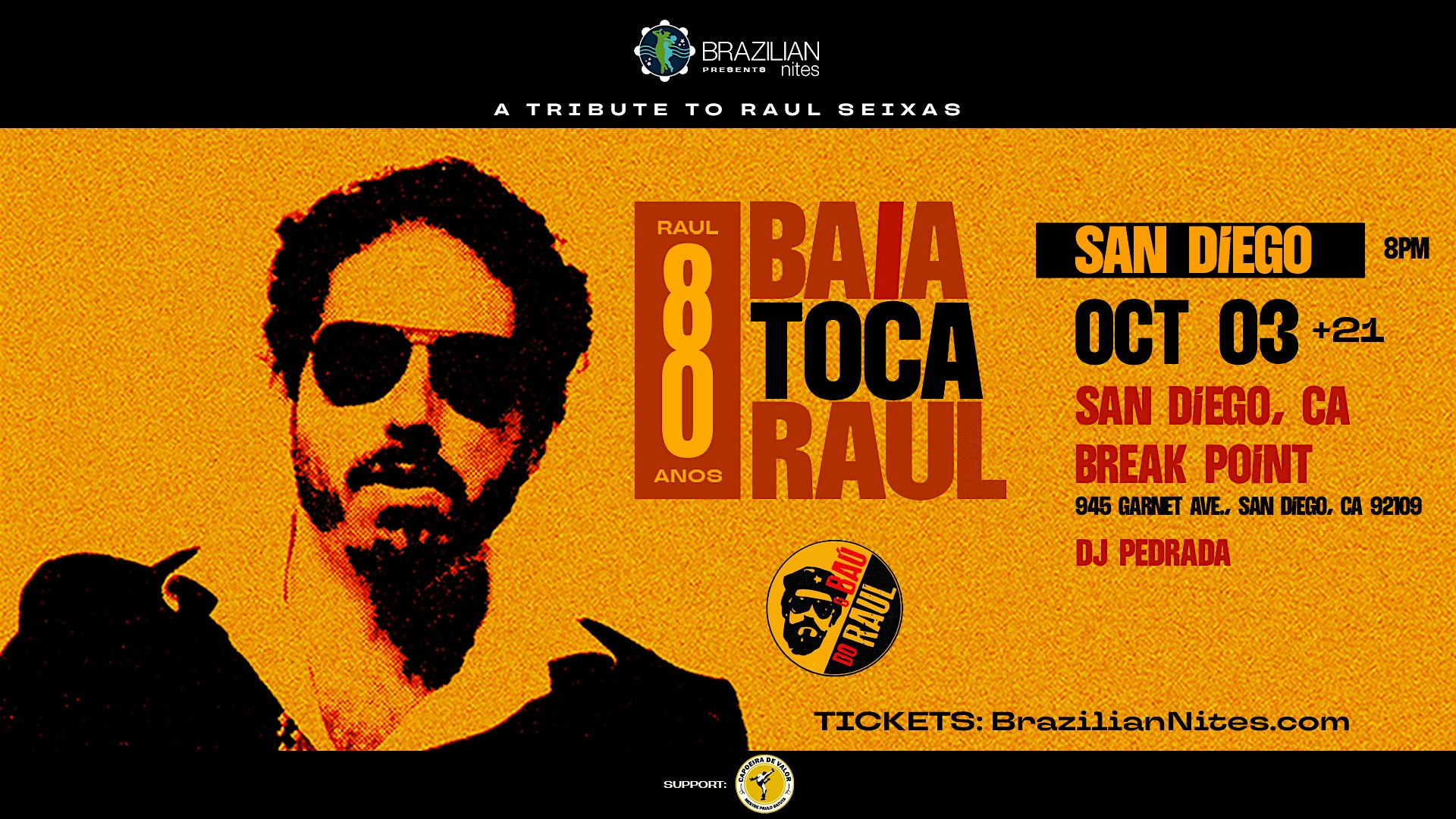 BAIA TOCA RAUL – U.S. Tour 2025 San Diego at Break Point – San Diego, CA