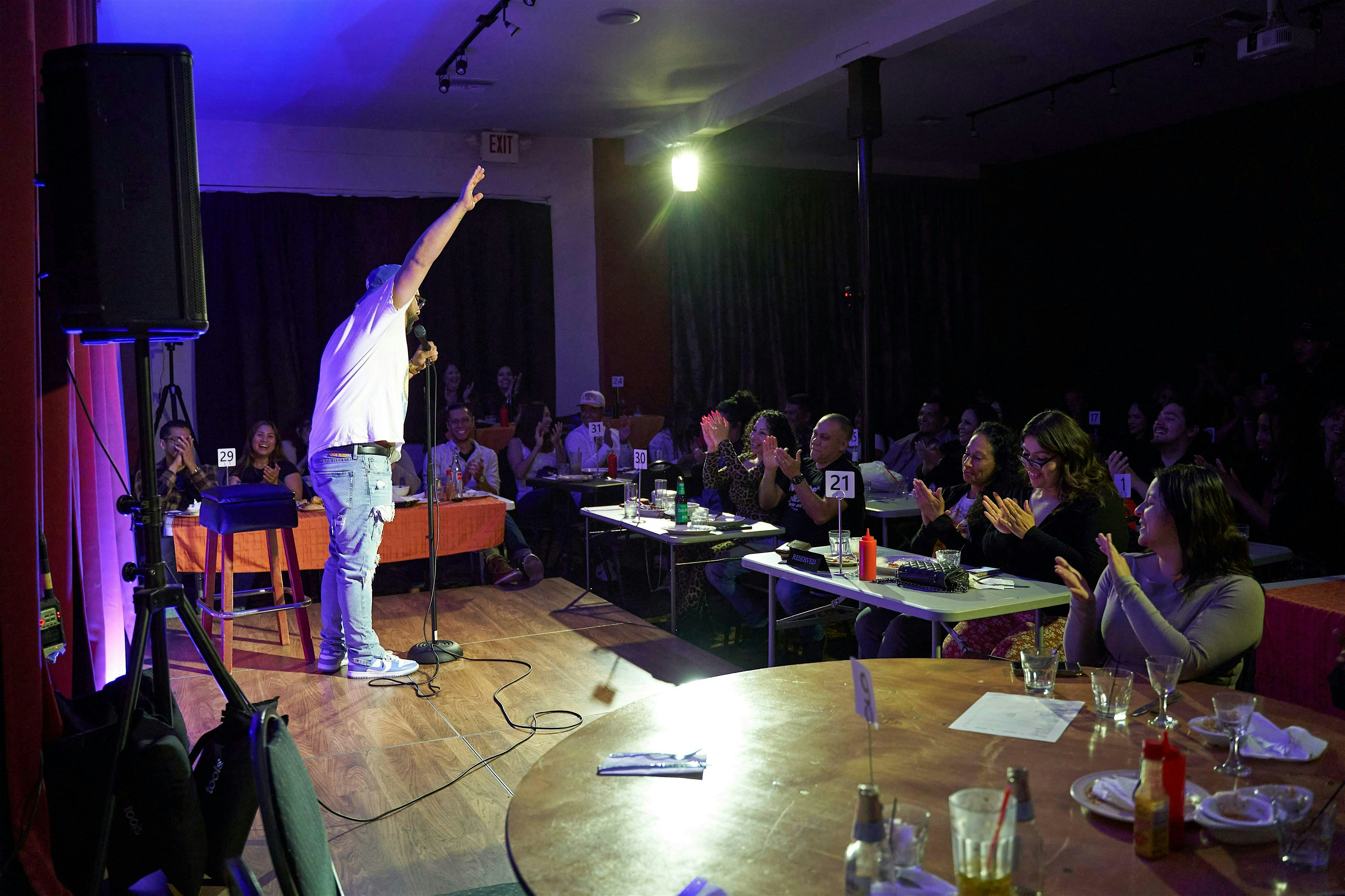 Pupusas and Punchlines | Latin Food | Comedy | Oct 3 | Early Show at Jaragua Restaurant – Los Angeles, CA