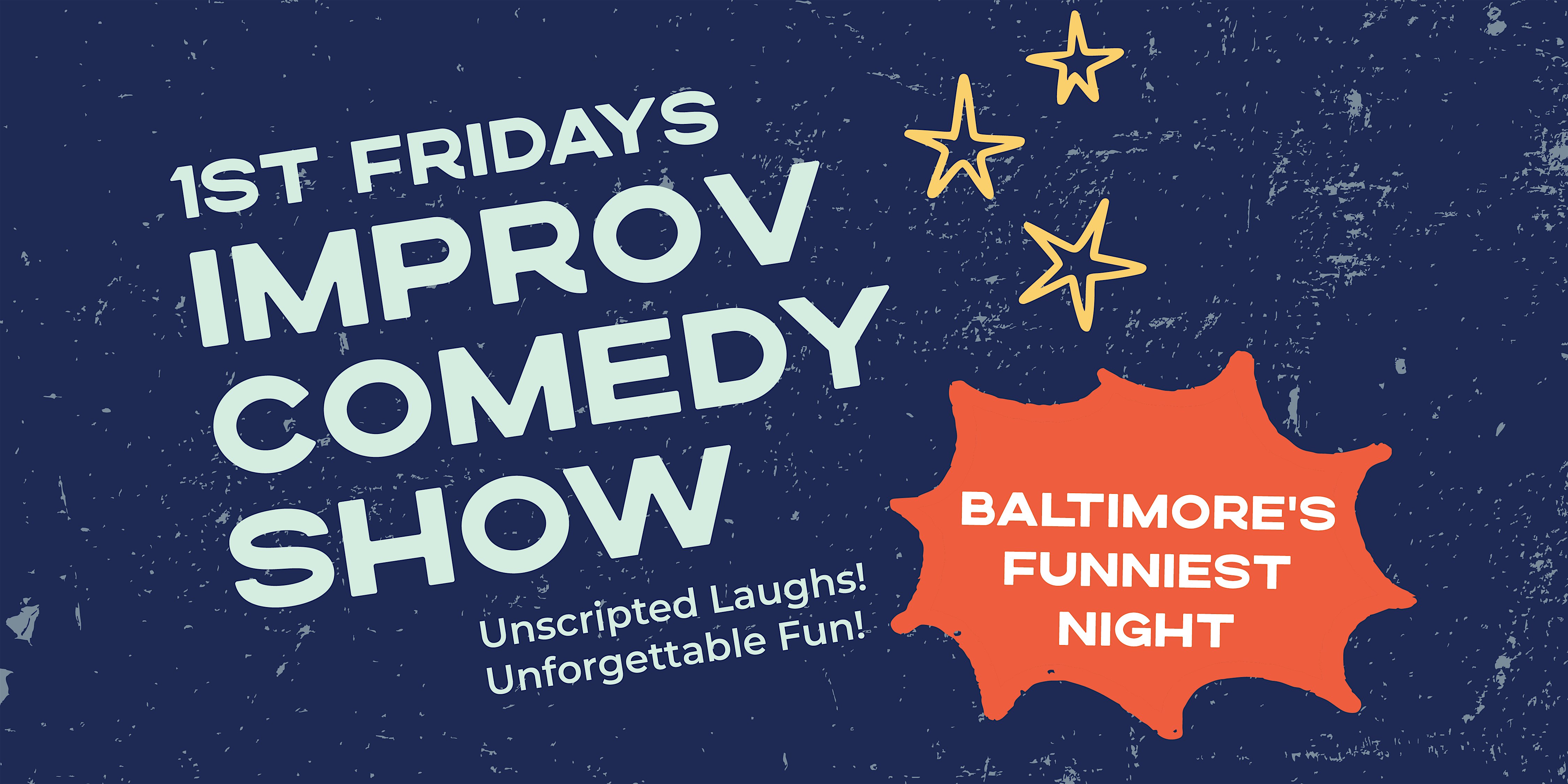 Fridays Improv Comedy Show – October at North (in the Garment Factory) – Baltimore, MD