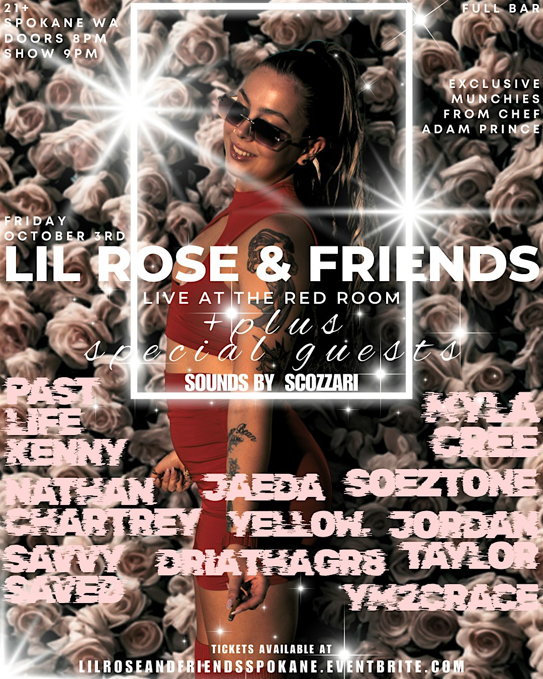 Lil Rose & Friends Spokane at Jimmy’z Gastropub & Red Room Lounge – Spokane, WA