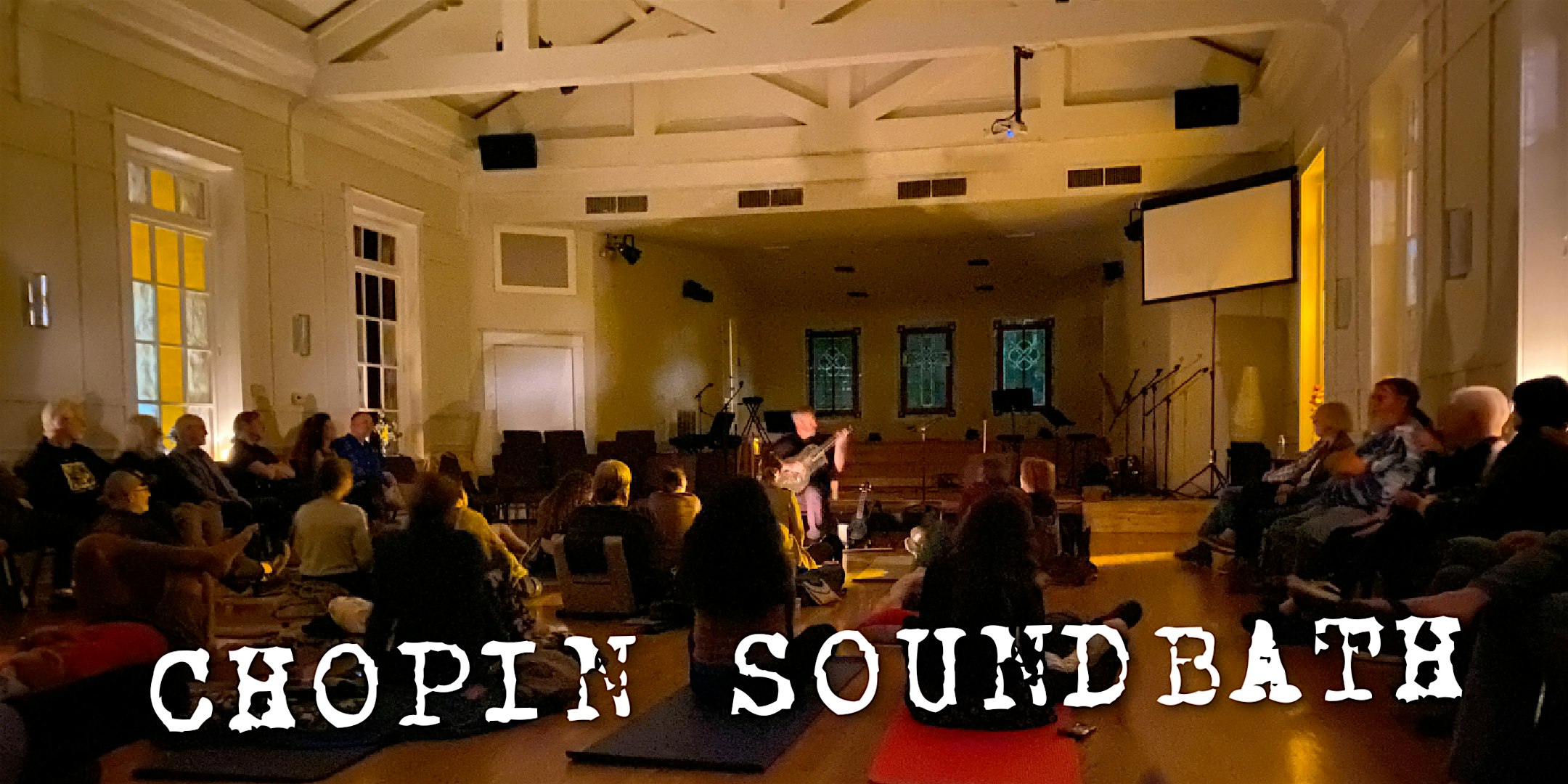 Chopin Concert in the Dark & Sound Bath Journey + Cacao at Casa de Luz Village – Austin, TX
