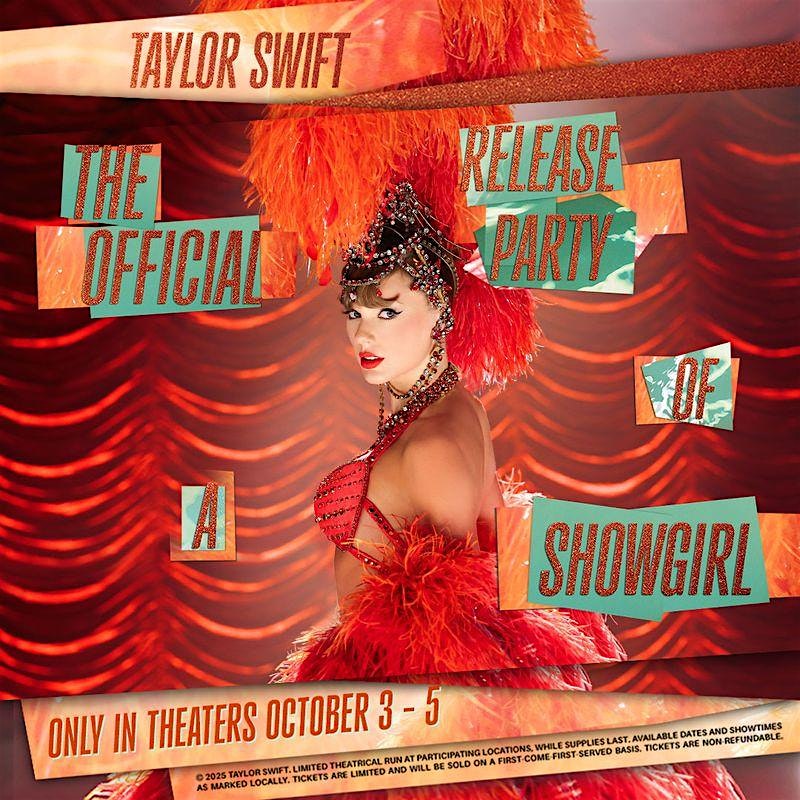 Taylor Swift|The Official Release Party of a Showgirl (Movie) Thorntown, IN at M.E.L.S. at the Starlite Drive-in Theatre – Thorntown, IN