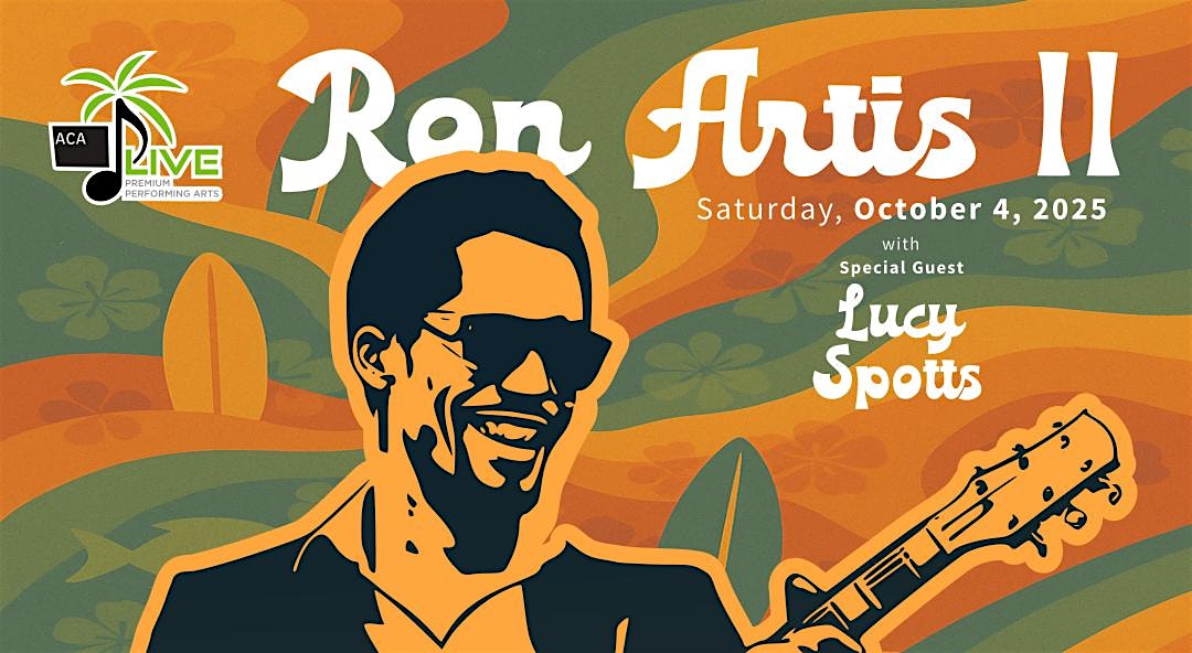 Ron Artis II at Atlantic Center for the Arts – New Smyrna Beach, FL