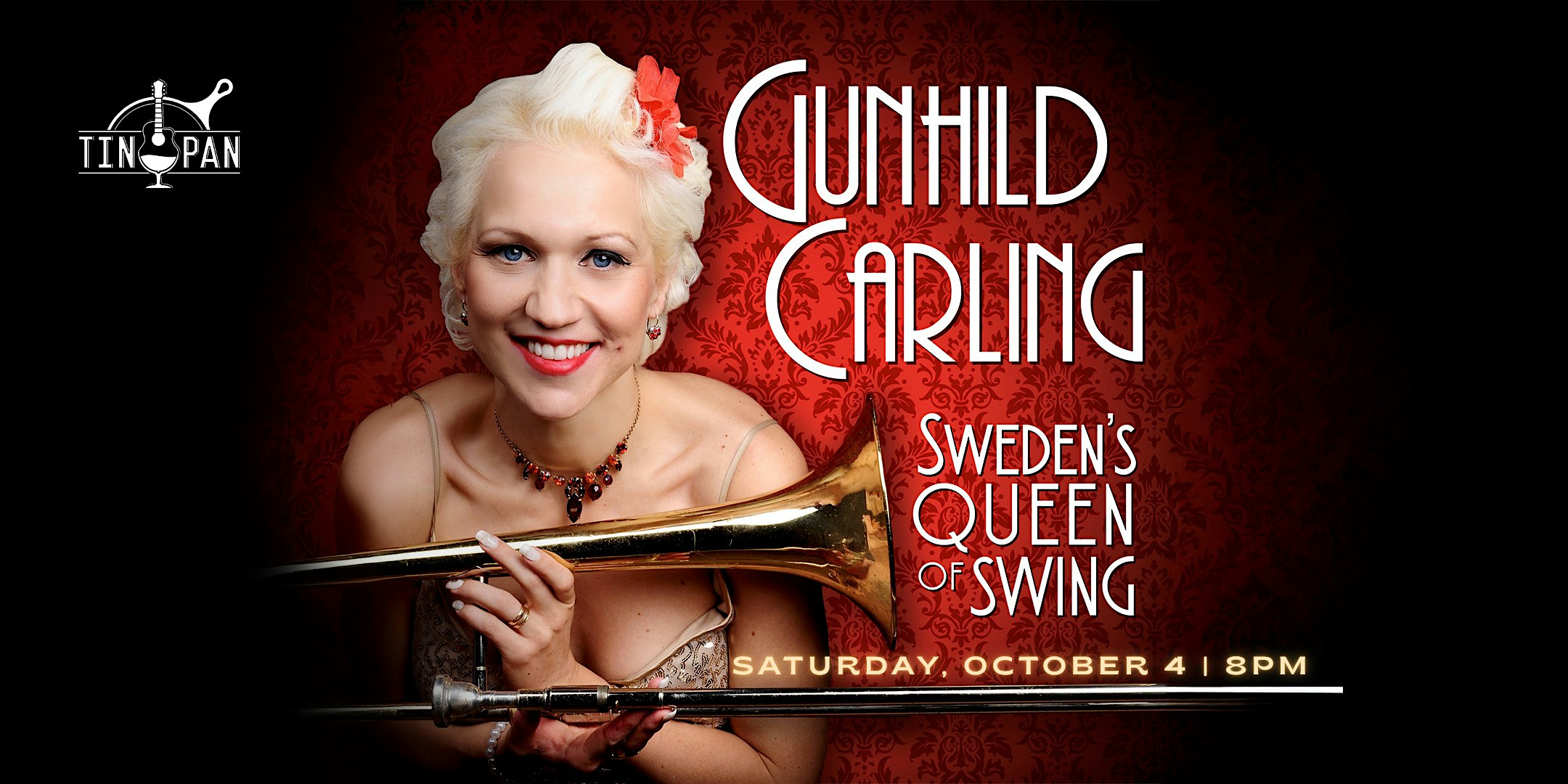 Gunhild Carling – Sweden’s Queen of Swing at The Tin Pan – Richmond, VA