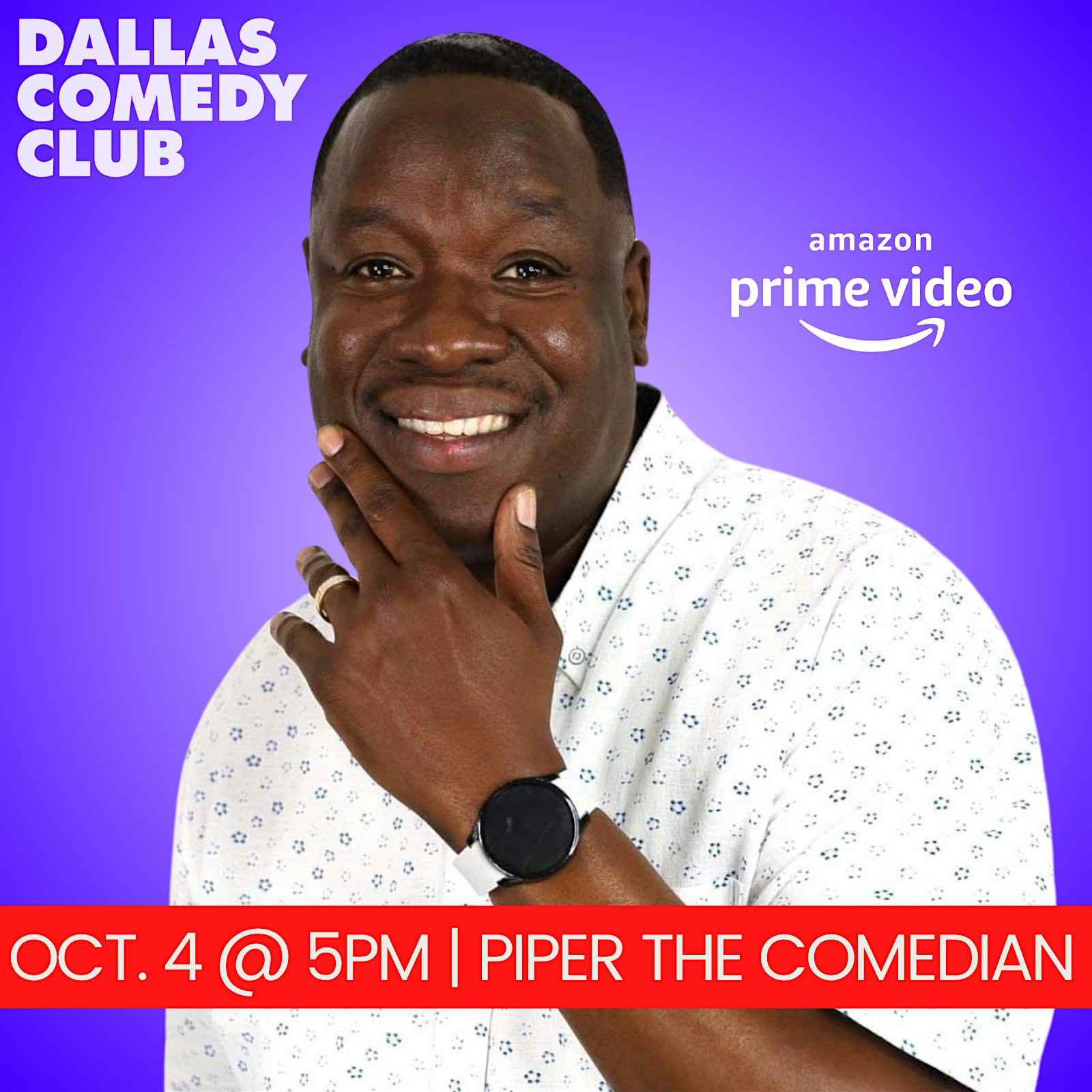 Dallas Comedy Club Presents: PIPER THE COMEDIAN at Dallas Comedy Club – Dallas, TX