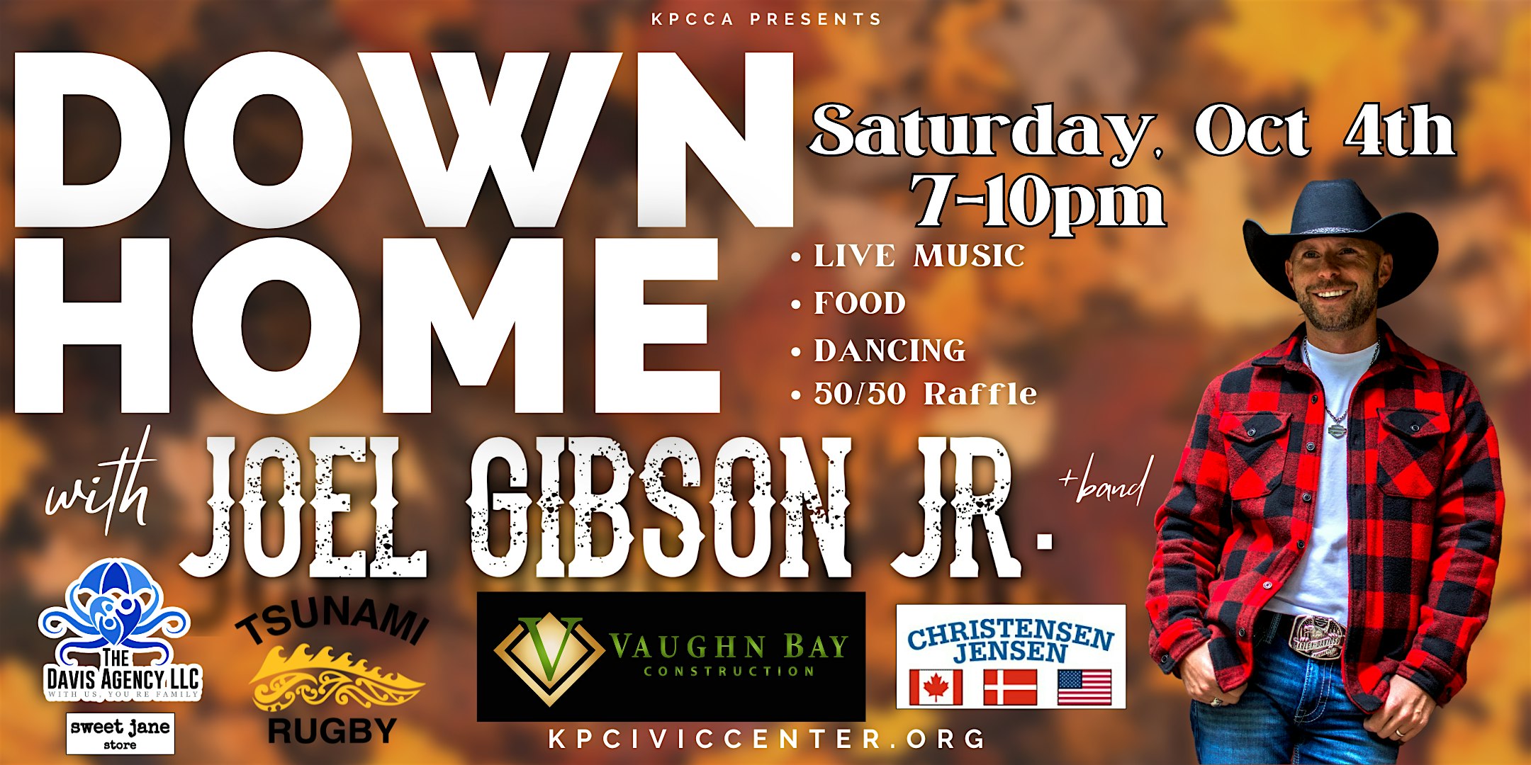 Down Home concert fundraiser at Key Peninsula Civic Center, South Vaughn Road Northwest, Vaughn, WA, USA – Vaughn, WA