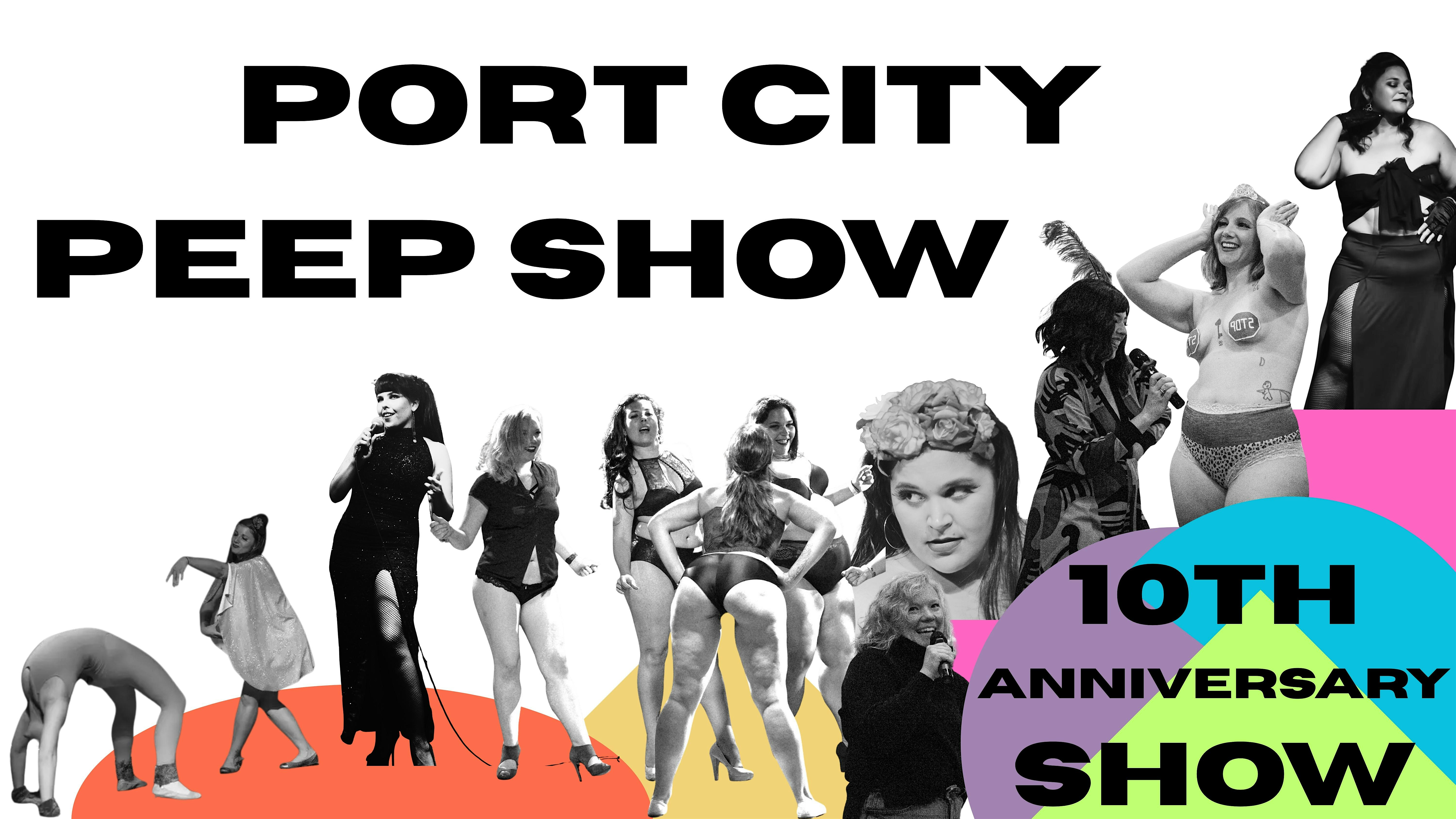 Port City Peep Show 10th Anniversary Show at SPACE – Portland, ME