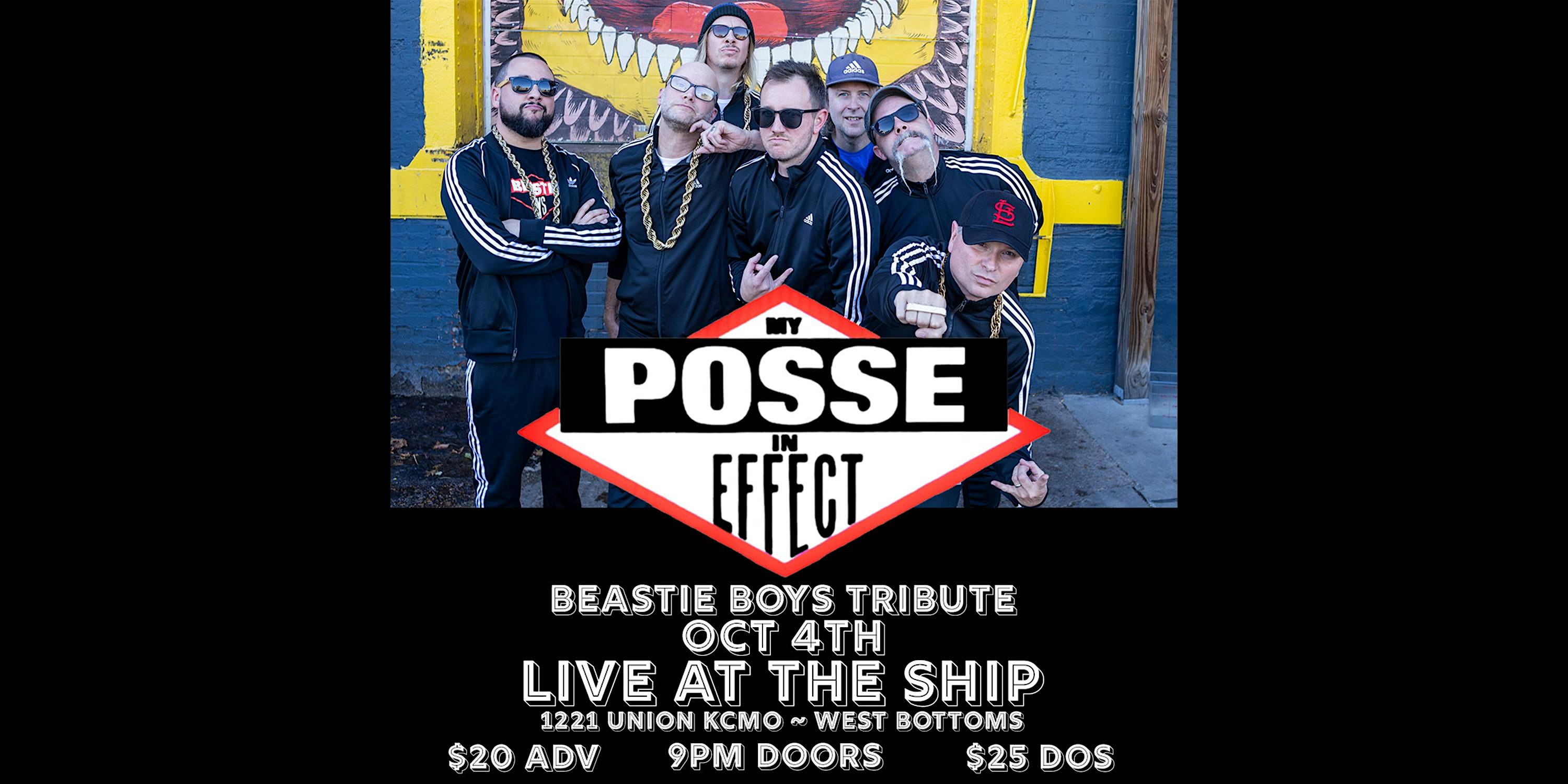 My Posse In Effect ~ Beastie Boys Tribute! at The Ship – Kansas City, MO