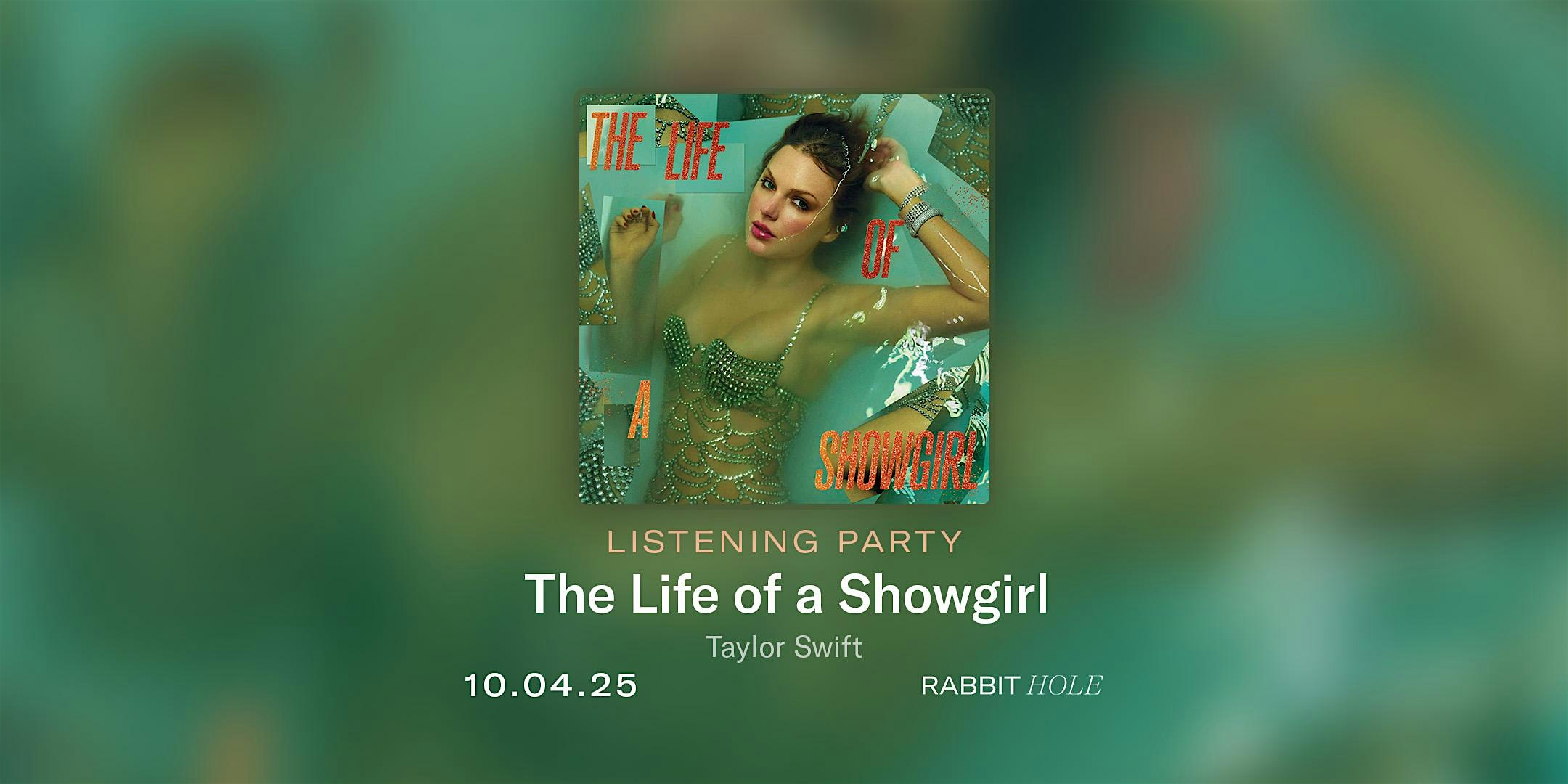 Life of a Showgirl – Taylor Swift New Album Listening Party at The Rabbit Hole at Chasing Rabbits – Vail, CO