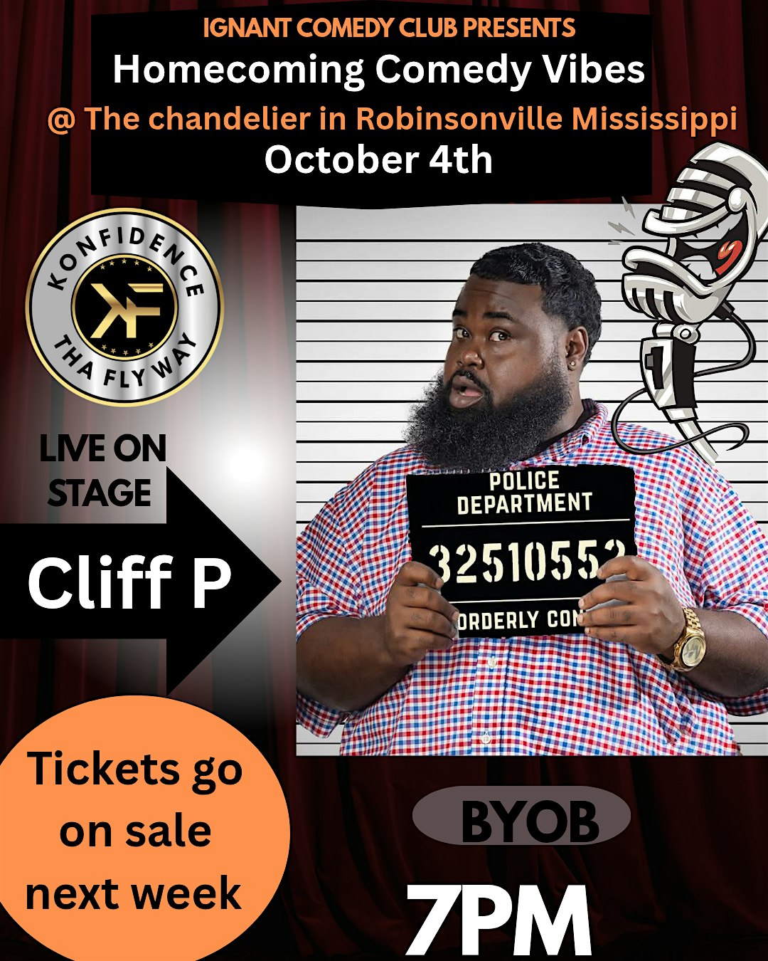 CLIFF P FOR ONE NIGHT ONLY!! at 13132 US-61 – Tunica Resorts, MS
