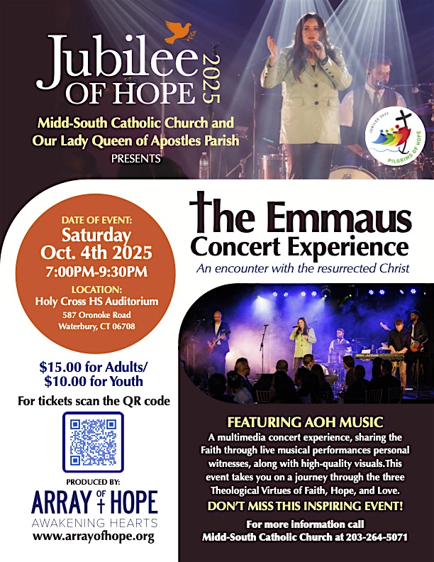 Array of Hope Concert at Holy Cross High School – Waterbury, CT