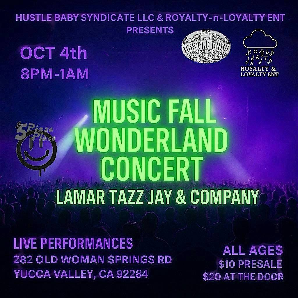 Music Fall Wonderland Concert at 282 Old Woman Springs Rd – Yucca Valley, CA