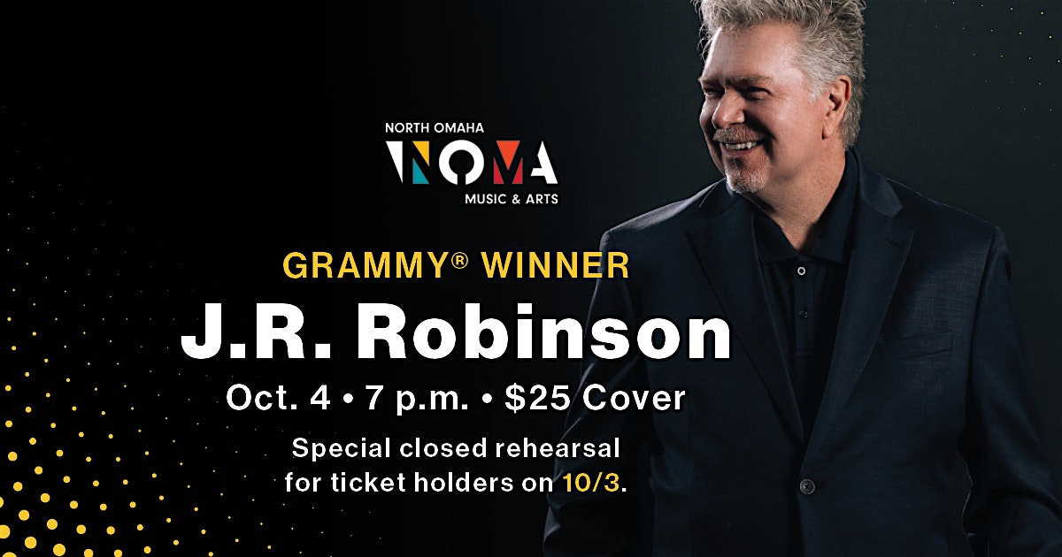 The JR Robinson Band at NOMA at North Omaha Music & Arts – Omaha, NE