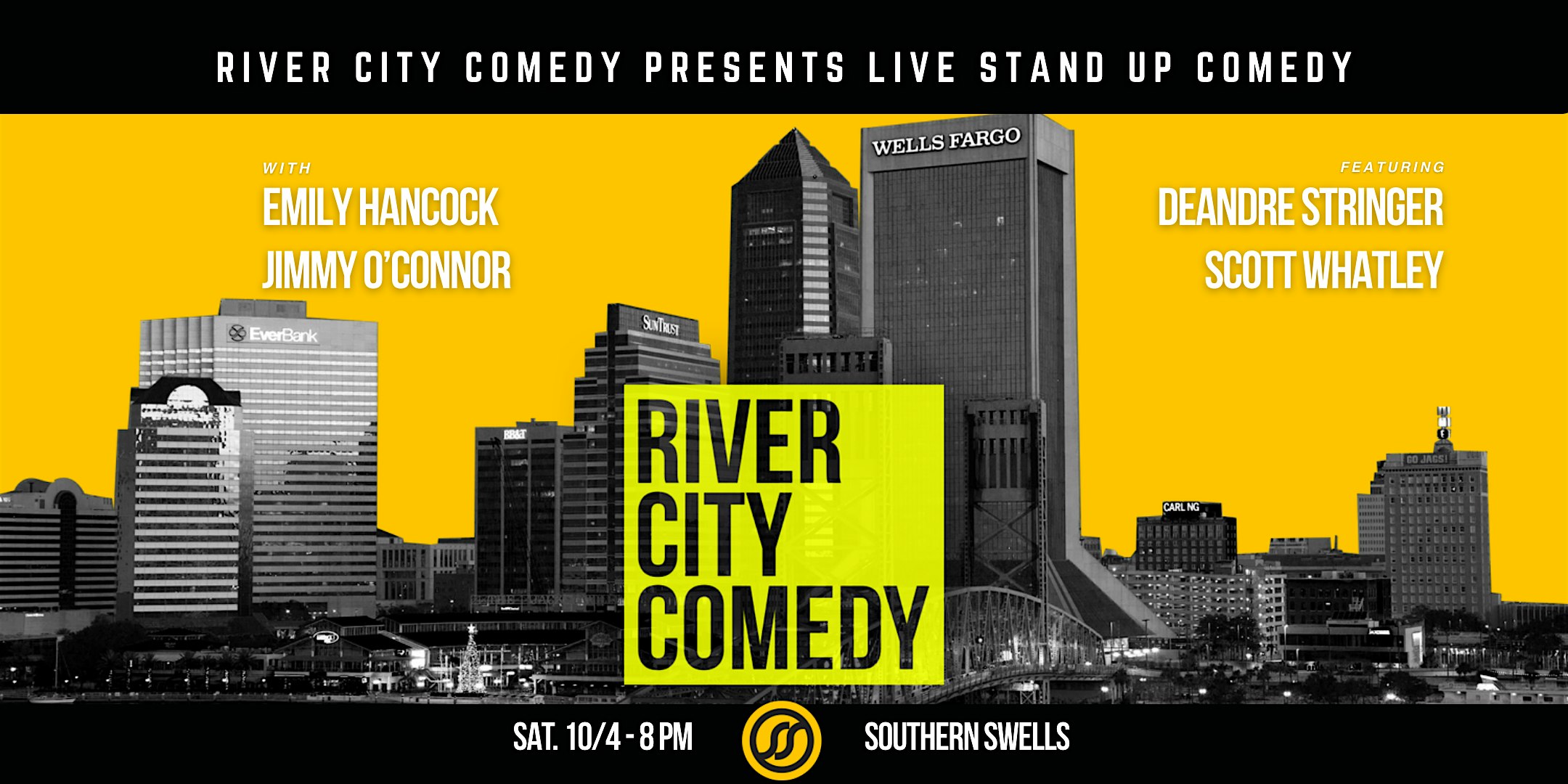 River City Comedy Showcase at Southern Swells at Southern Swells Brewing Co – Jacksonville Beach, FL